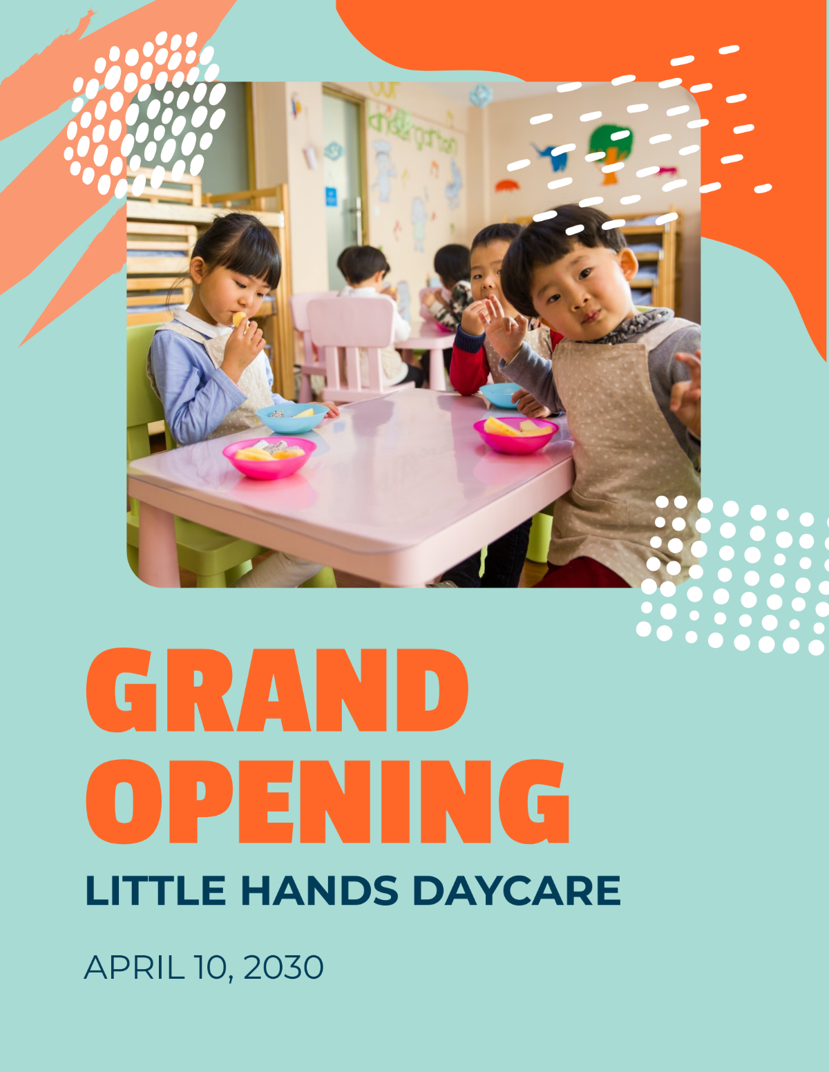 Day Care Opening Flyer Template
