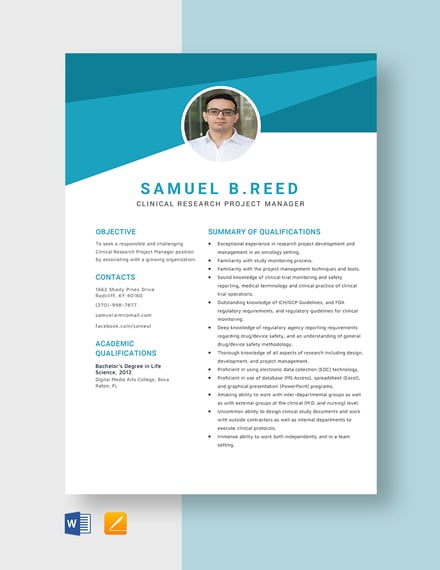 clinical lab resume