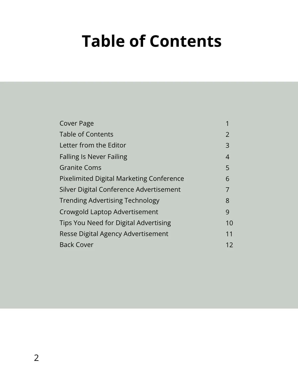 Free Digital Advertising Magazine Template to Edit Online