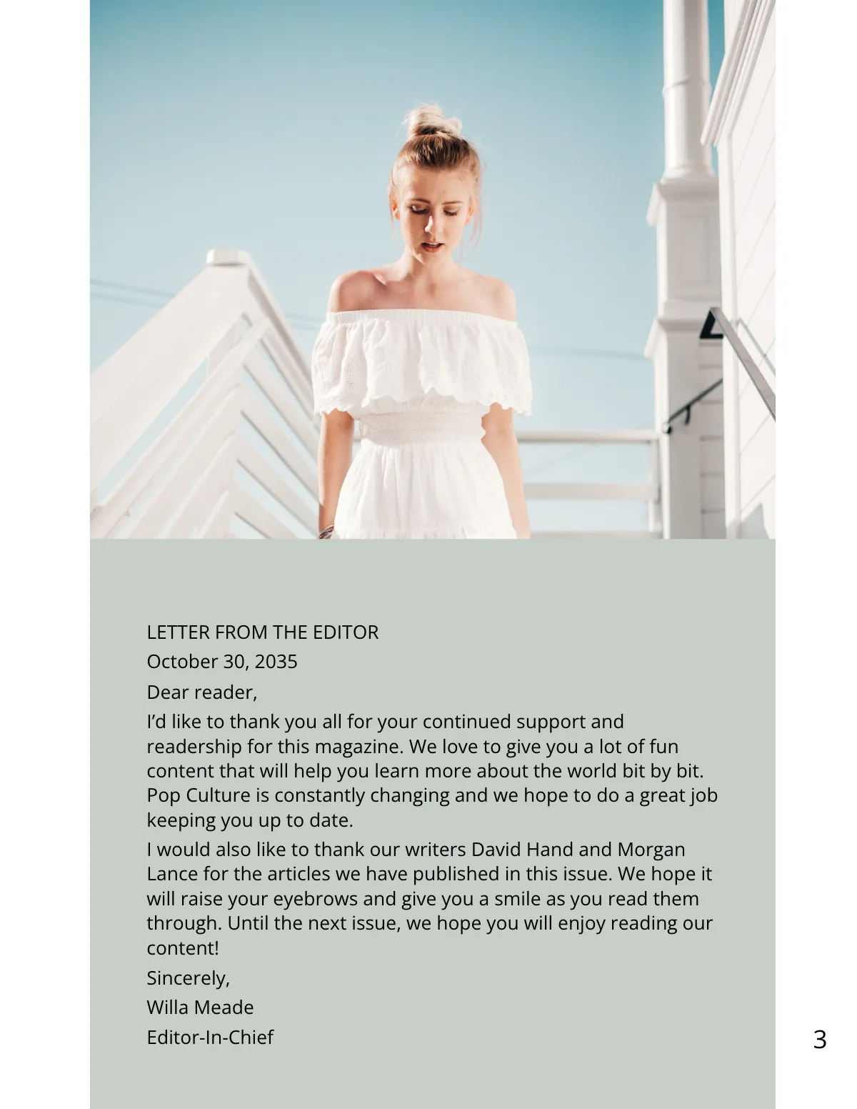 Free Digital Advertising Magazine Template to Edit Online