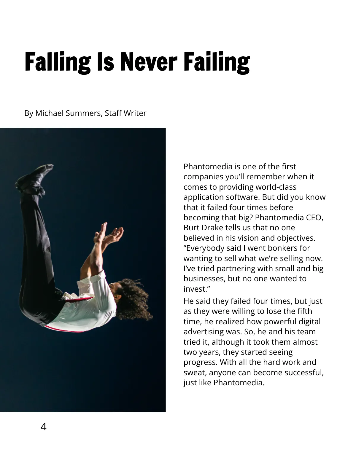 Free Digital Advertising Magazine Template to Edit Online