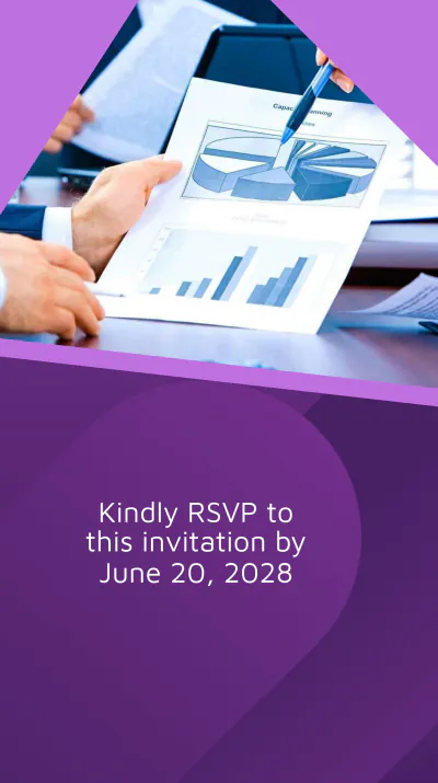 Free Conference Invitation Instagram Story Template to Edit Online