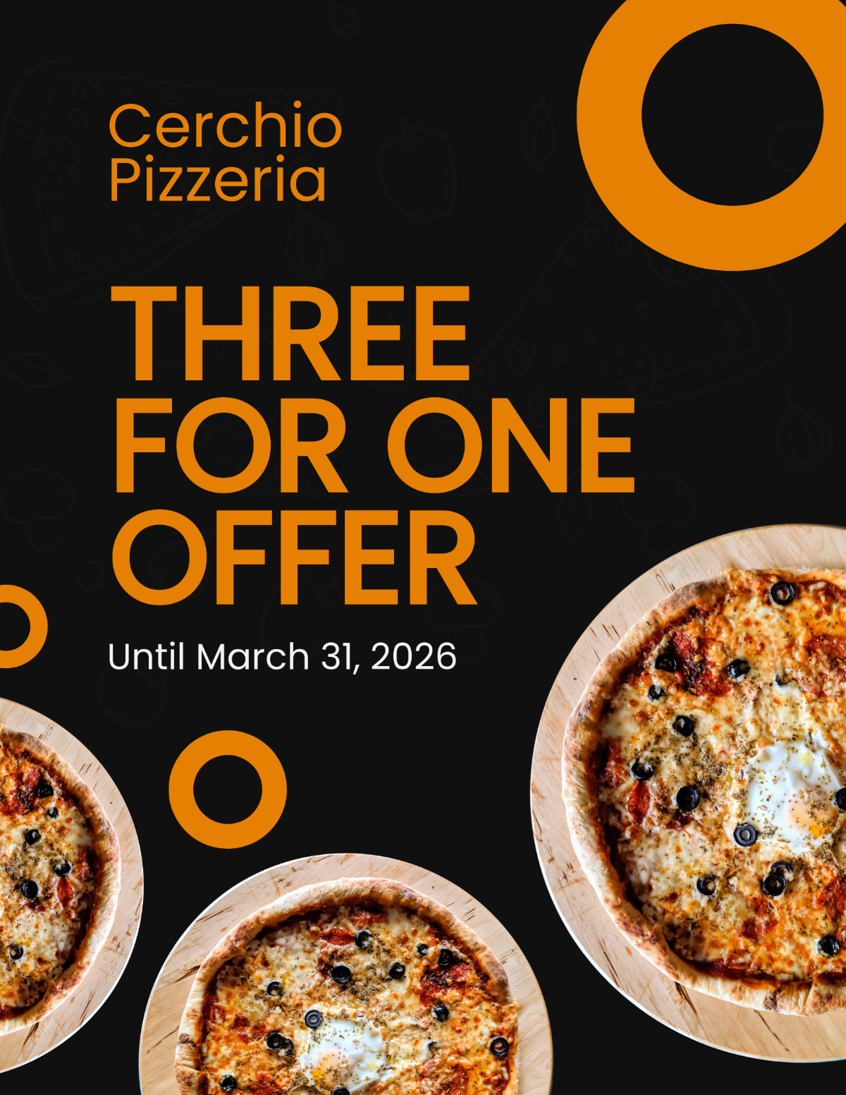 Pizza Offer Flyer Template
