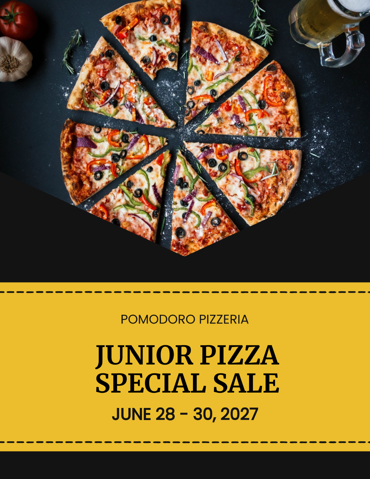 Pizza Special Sale Flyer Template