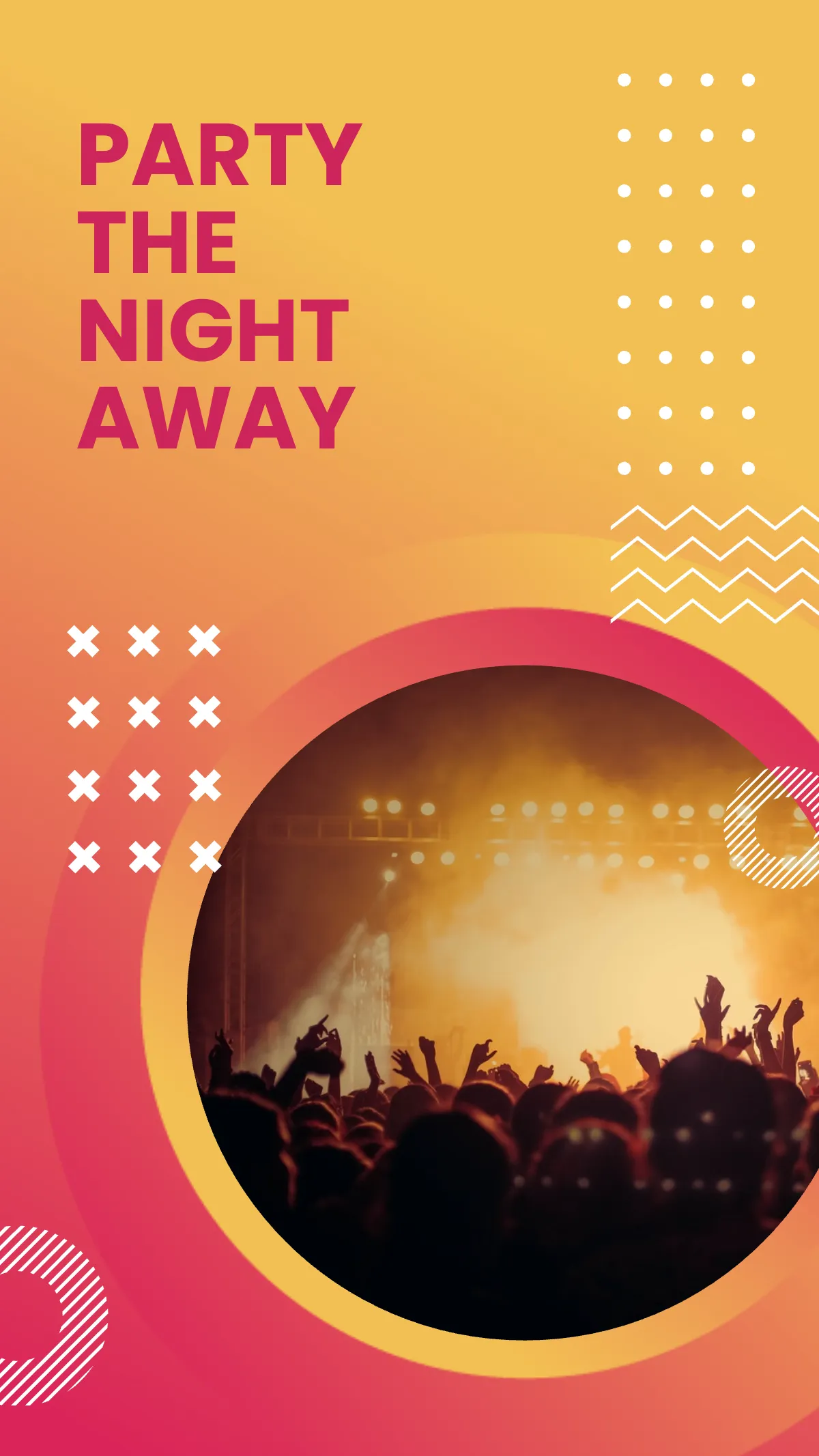 Free Dj Night Instagram Story Template to Edit Online