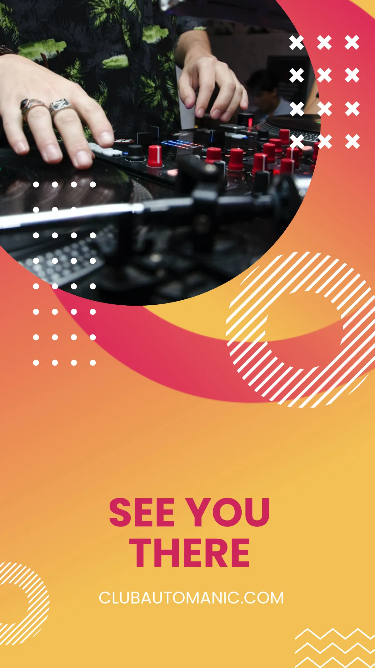 Free Dj Night Instagram Story Template to Edit Online