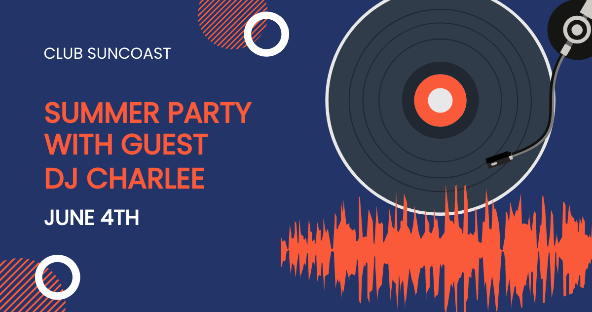 Free Guest Dj Party Facebook Post Template