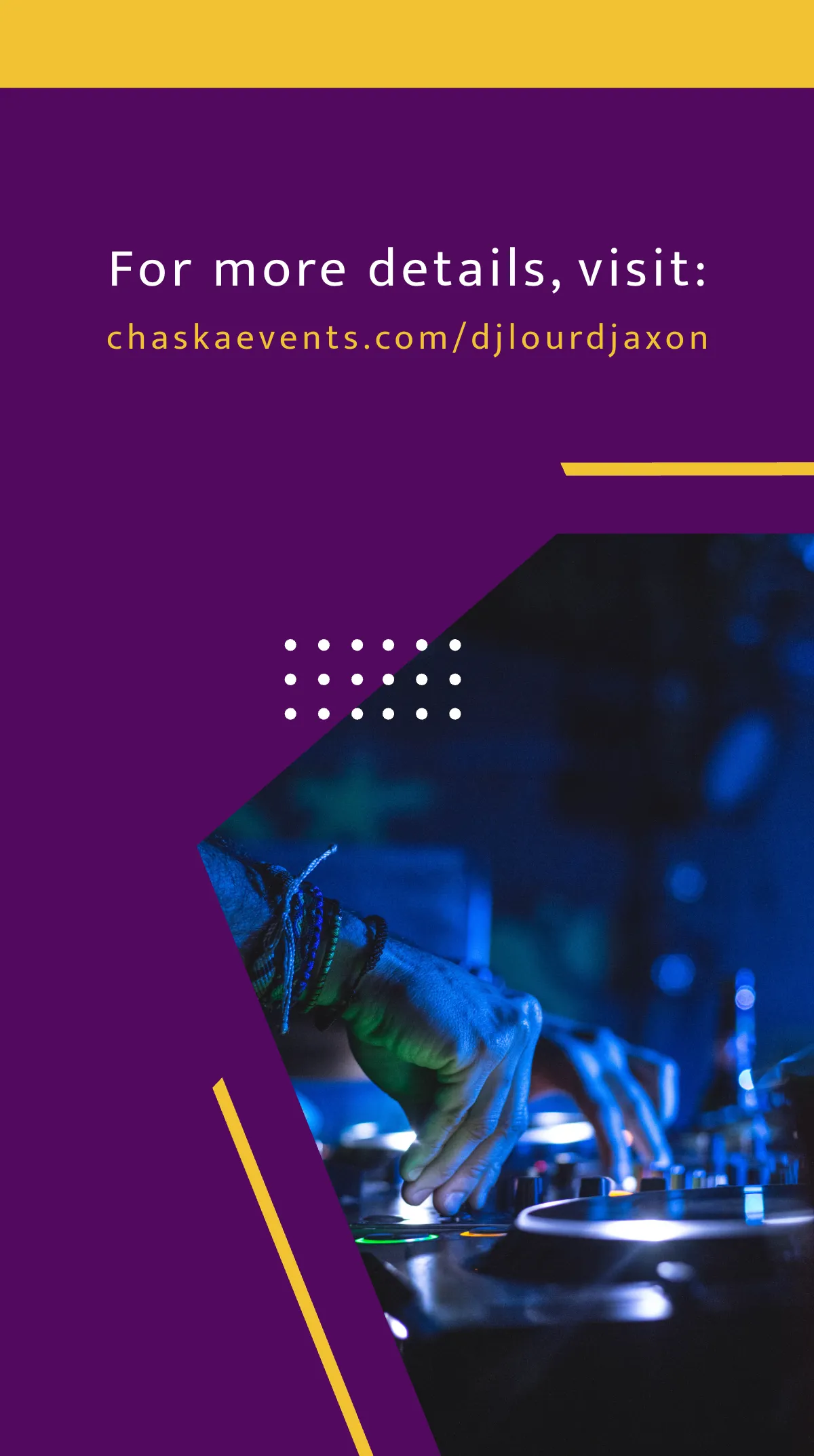 Free Dj Tour Instagram Story Template to Edit Online