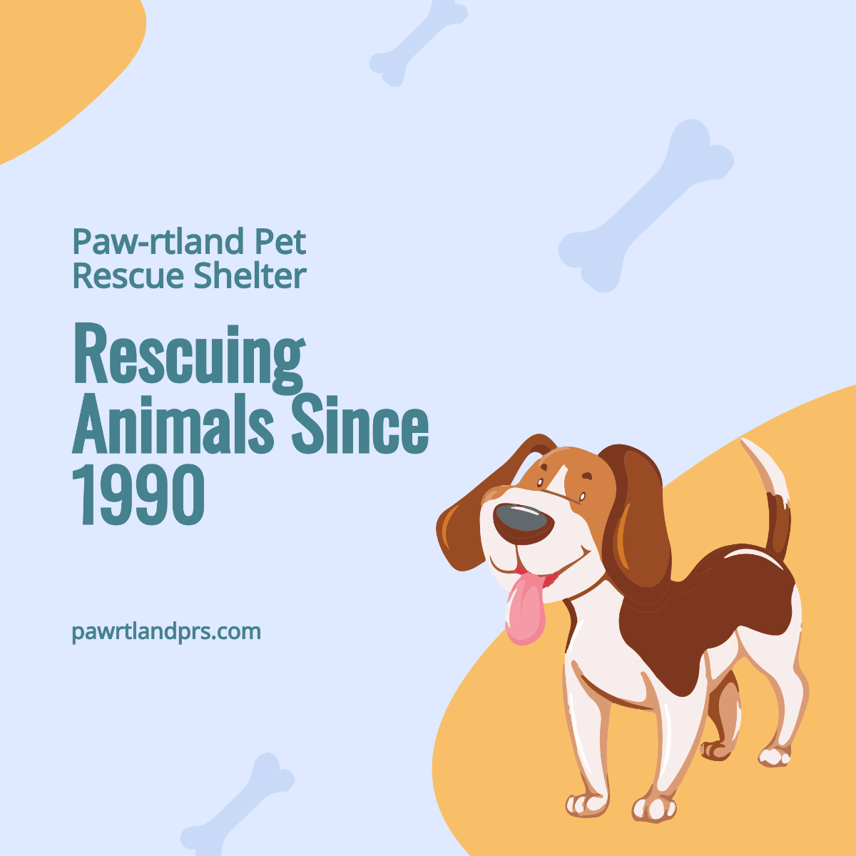 Pet Rescue Instagram Post Template