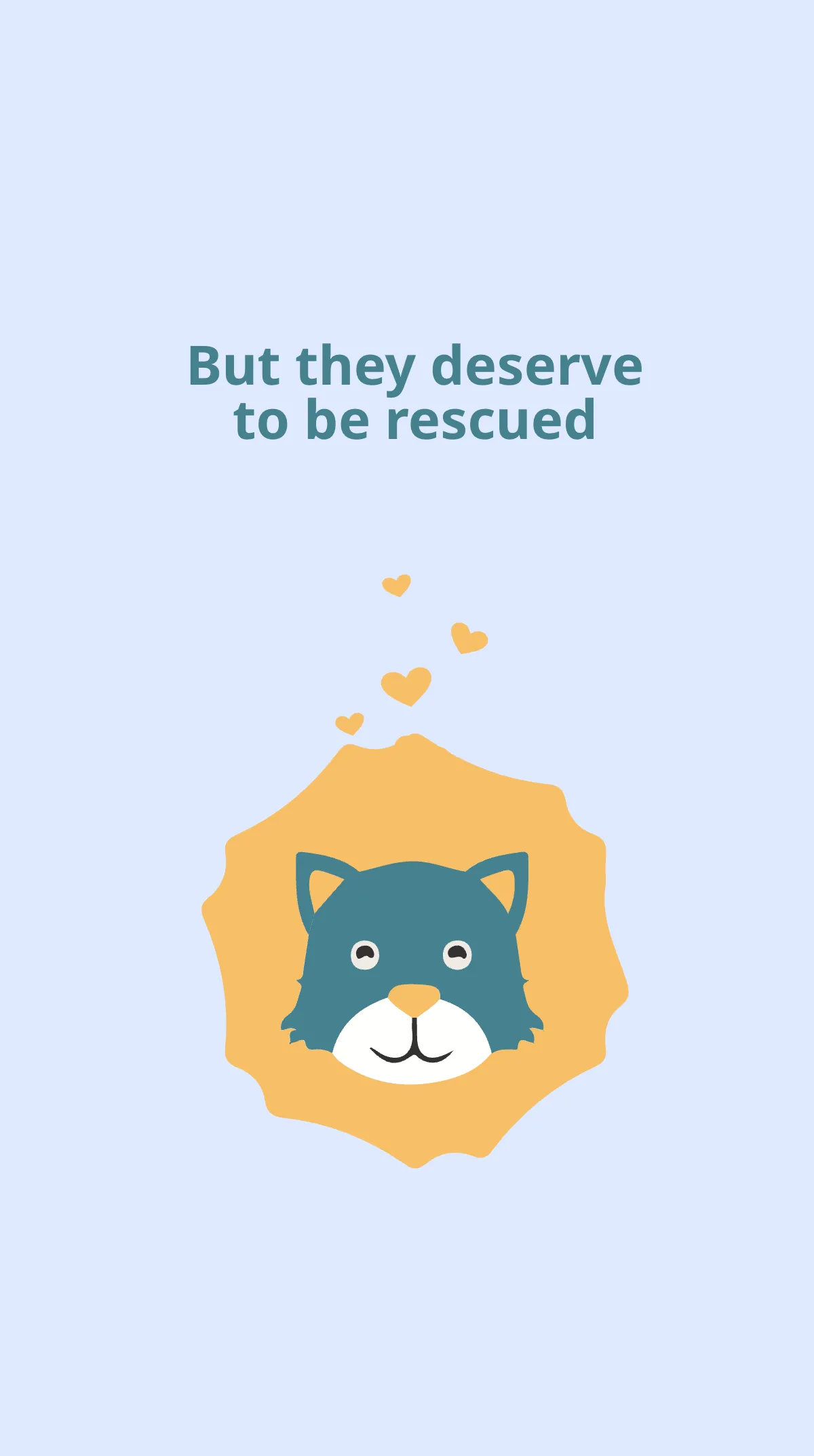 Free Pet Rescue Instagram Story Template to Edit Online