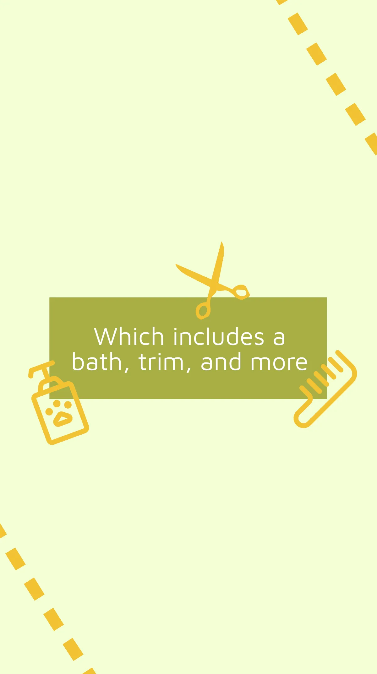 Free Pet Grooming Service Instagram Story Template to Edit Online