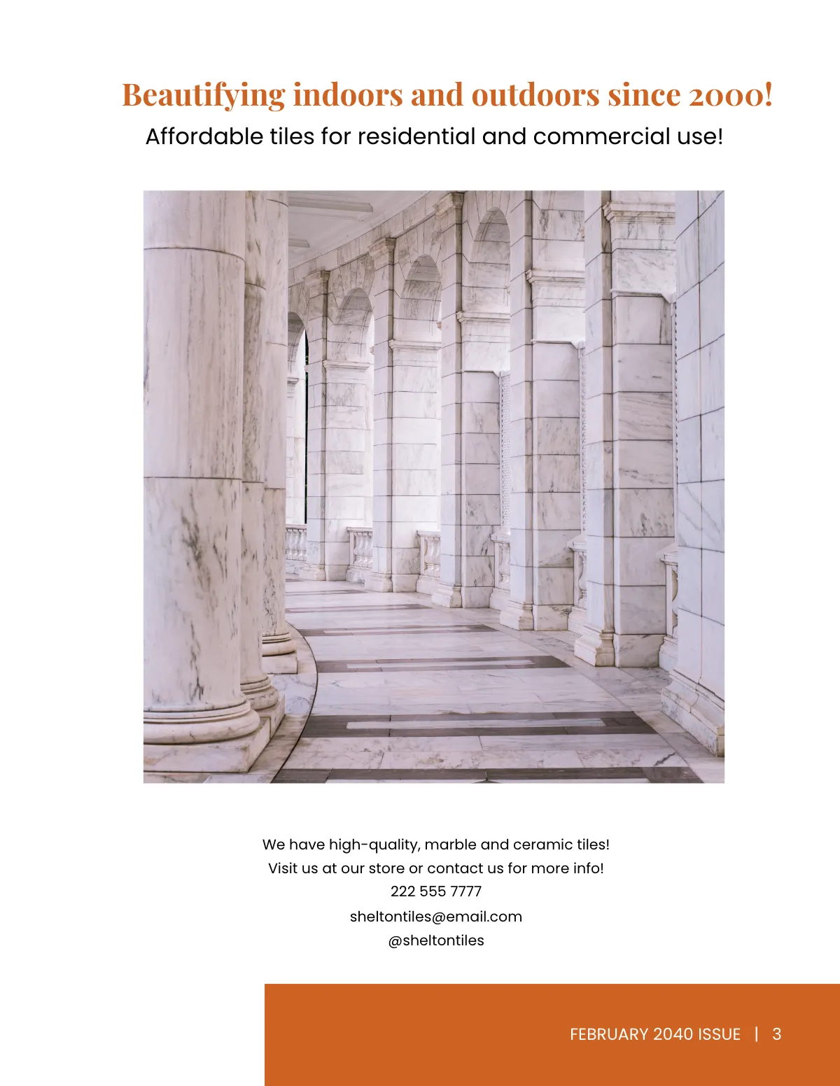 Free Digital Architecture Magazine Template to Edit Online