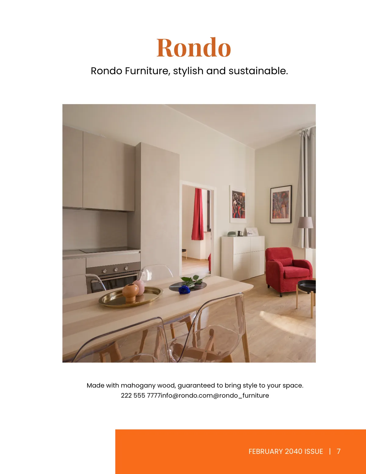 Free Digital Architecture Magazine Template to Edit Online