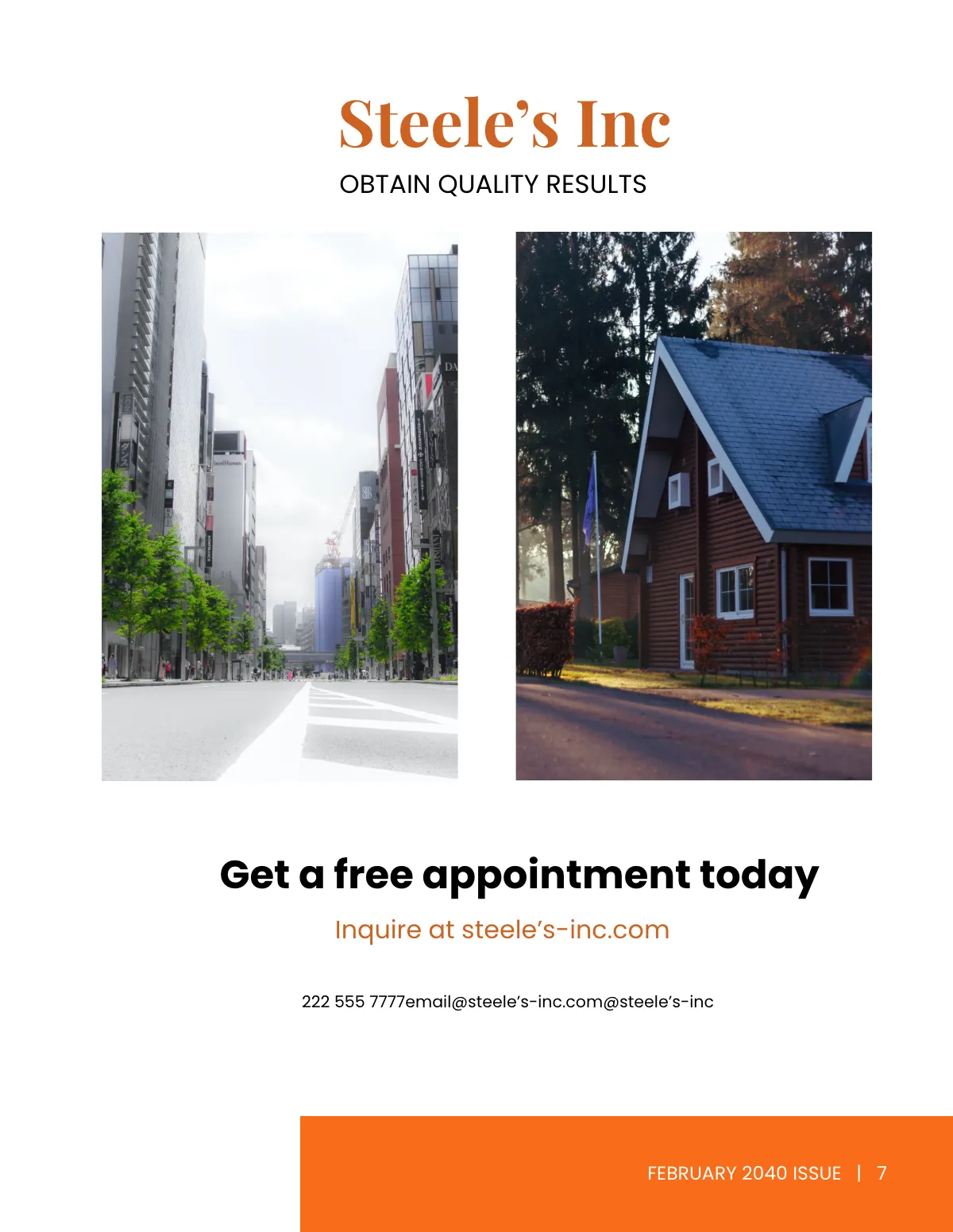 Free Digital Architecture Magazine Template to Edit Online