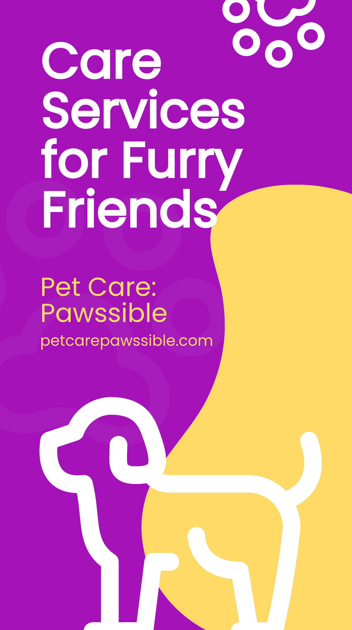 Free Pet Care Instagram Story Template
