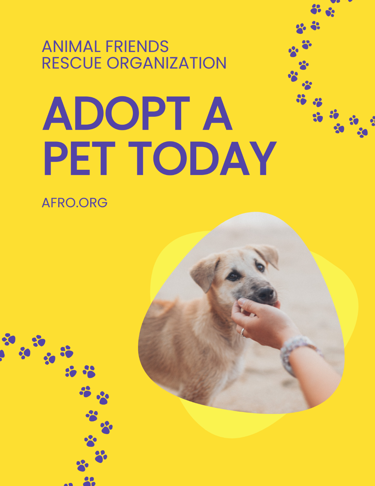 Adopt A Pet Flyer
