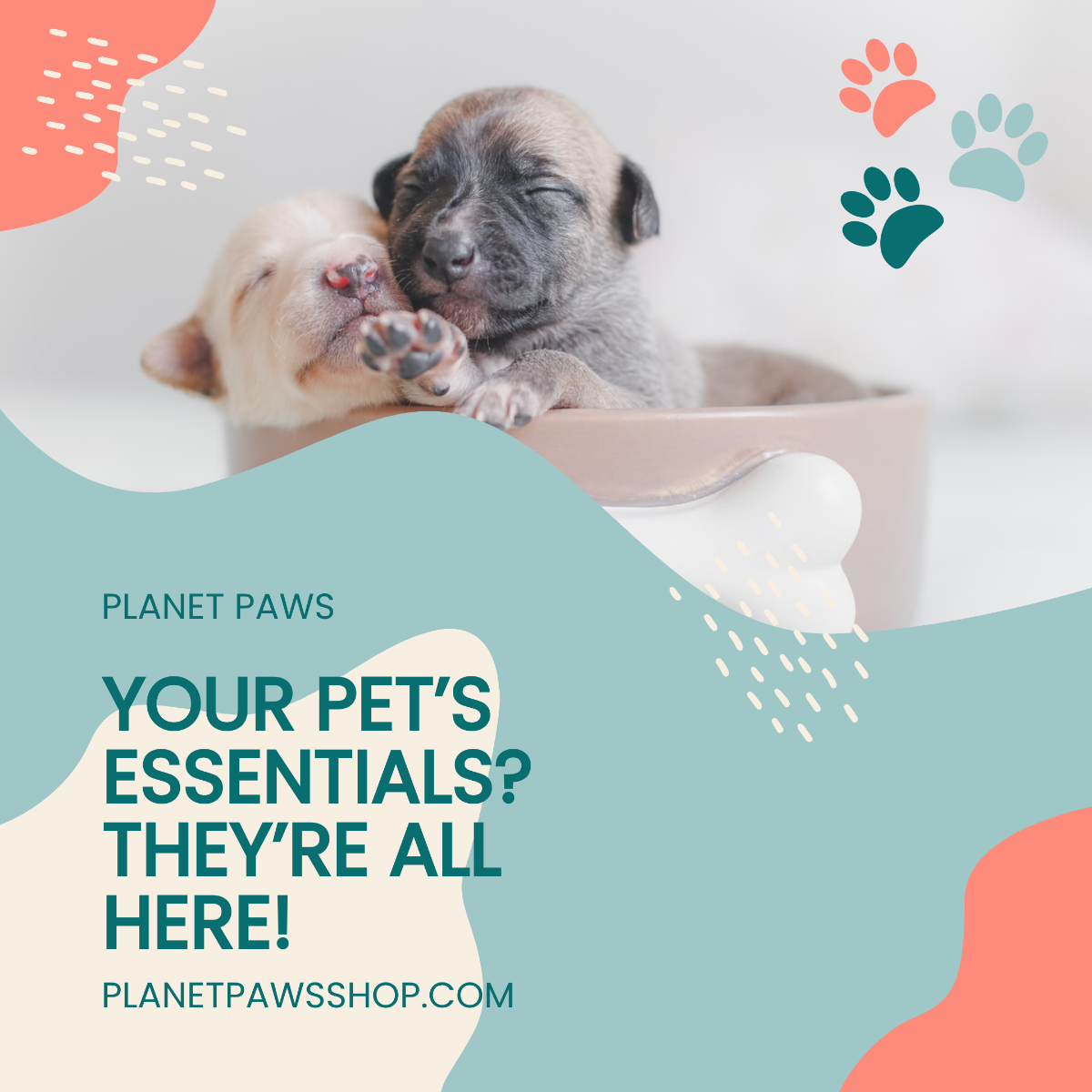 Pet Shop Instagram Post Template