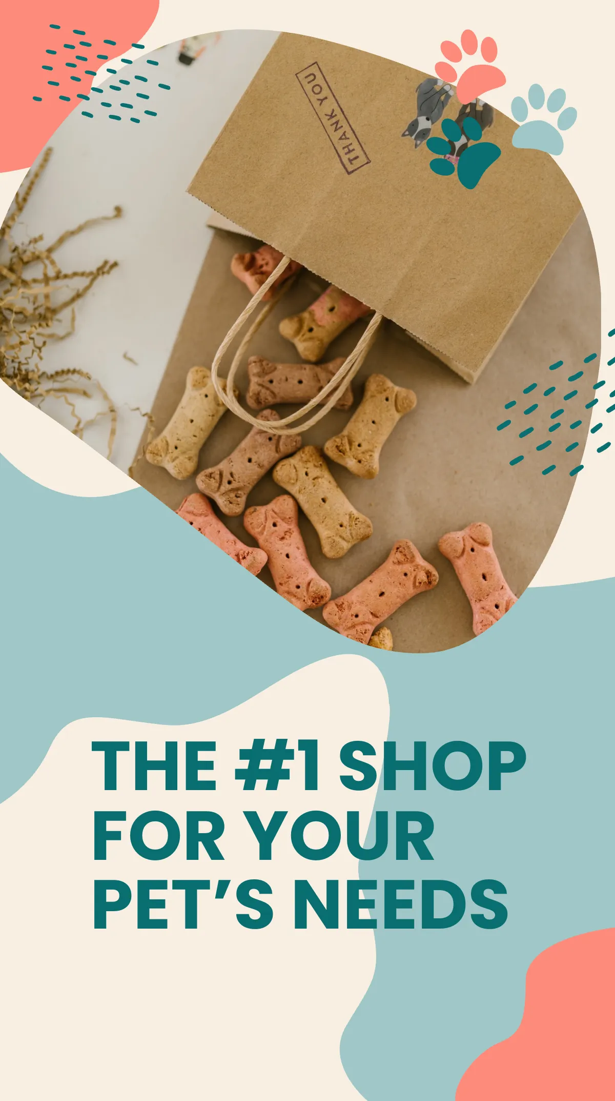 Free Pet Shop Instagram Story Template to Edit Online