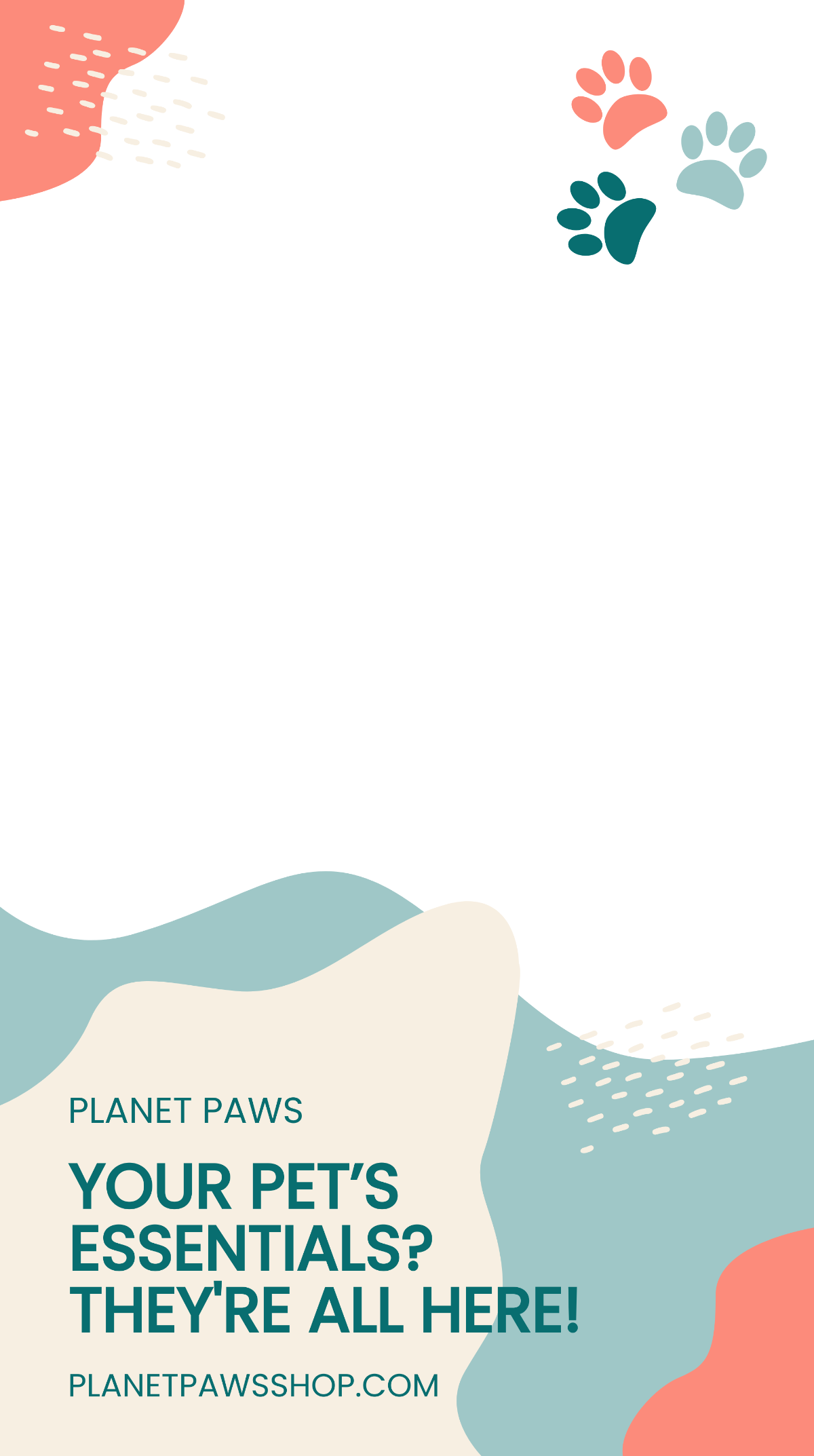 Pet Shop Snapchat Geofilter Template