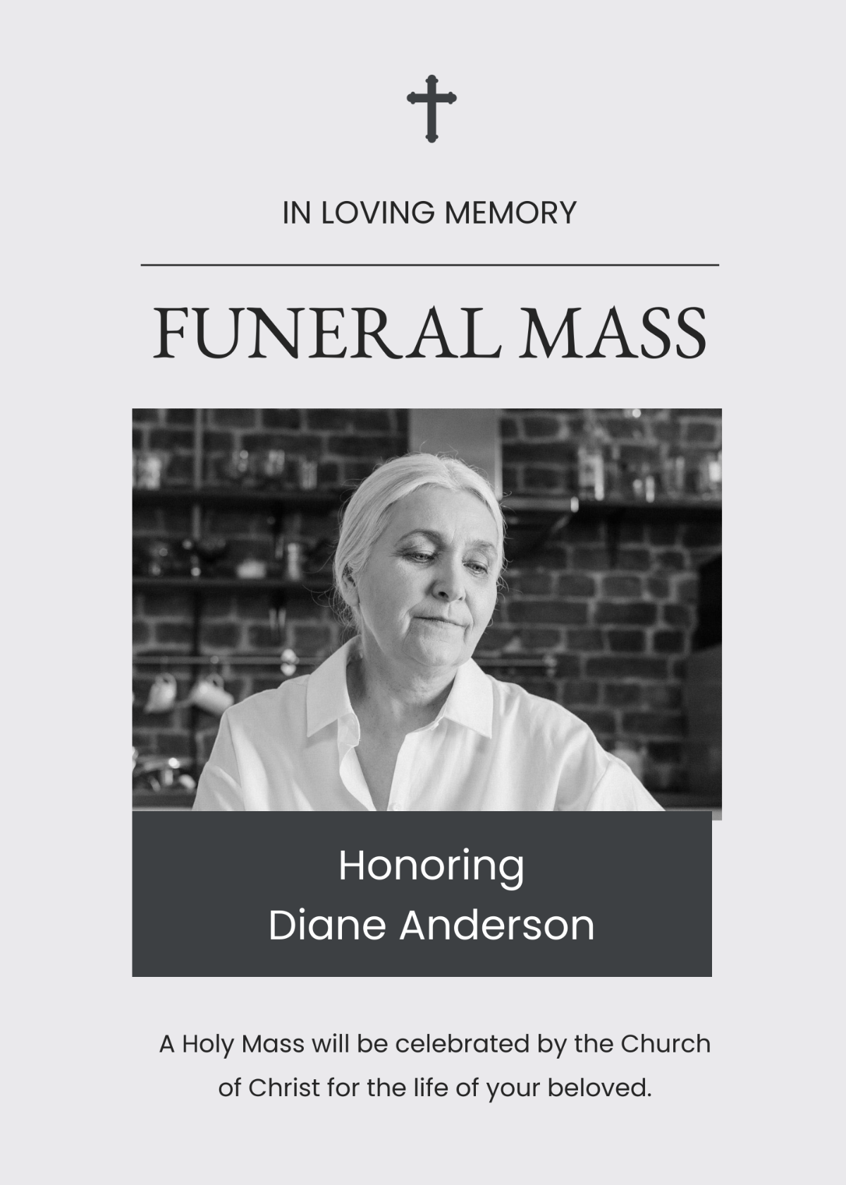 Page 3 Free Printable Funeral Card To Customize Online Page 3 Free Printable Funeral Card To Customize Online