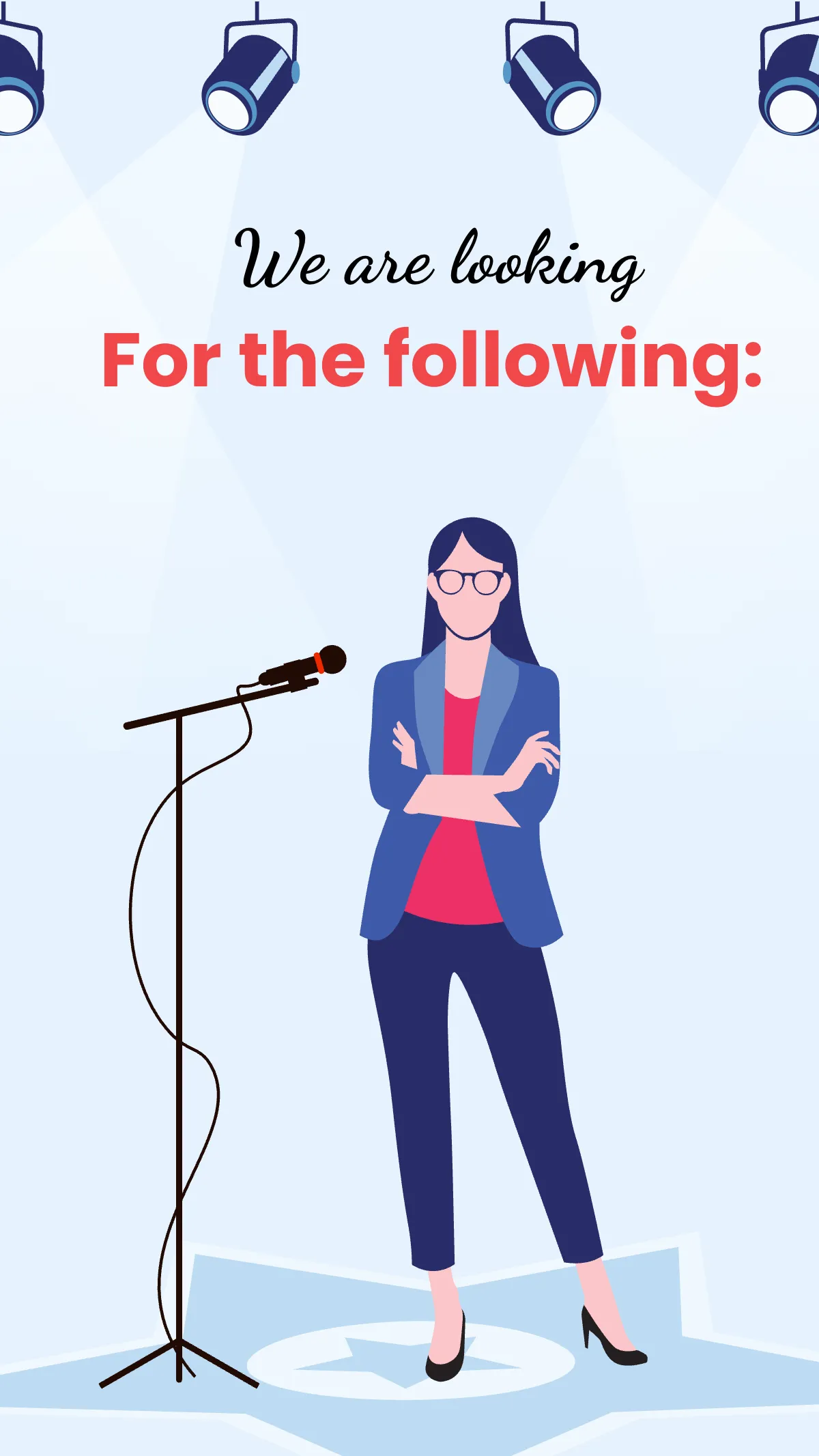 Free Casting Call Instagram Story Template to Edit Online