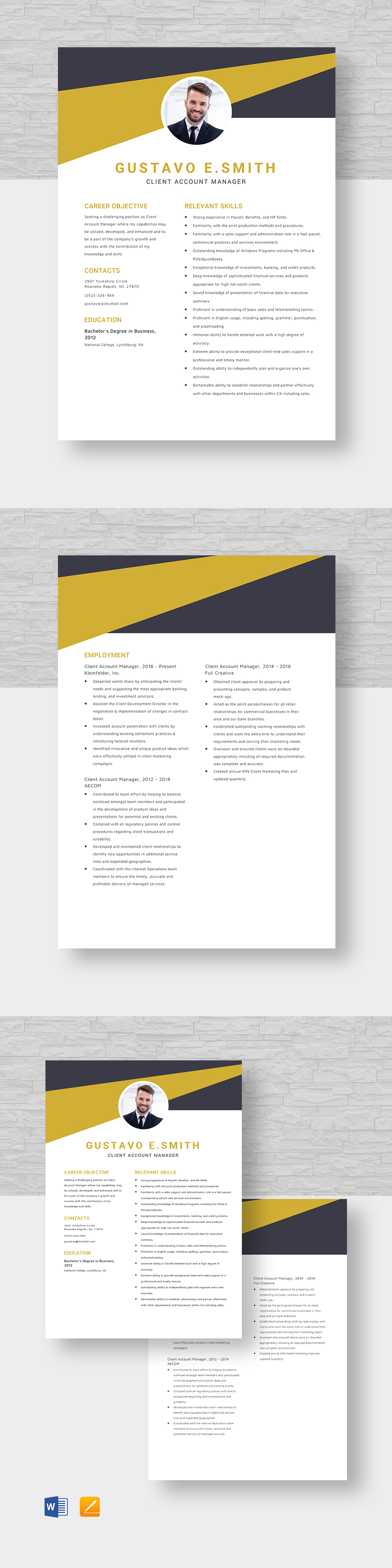 cosmetic-account-manager-resume-template-word-apple-pages-template