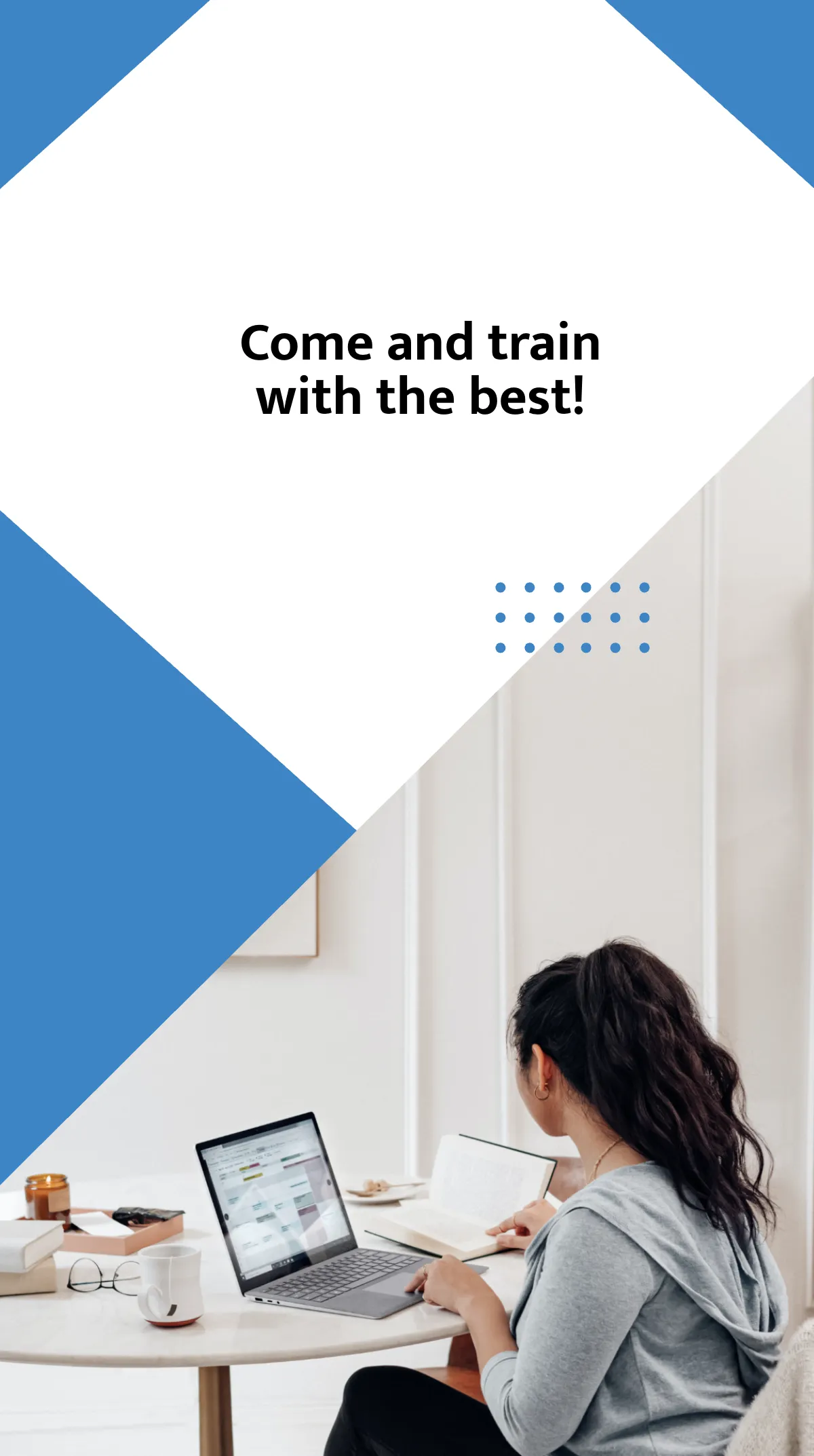 Free Training Center Instagram Story Template to Edit Online