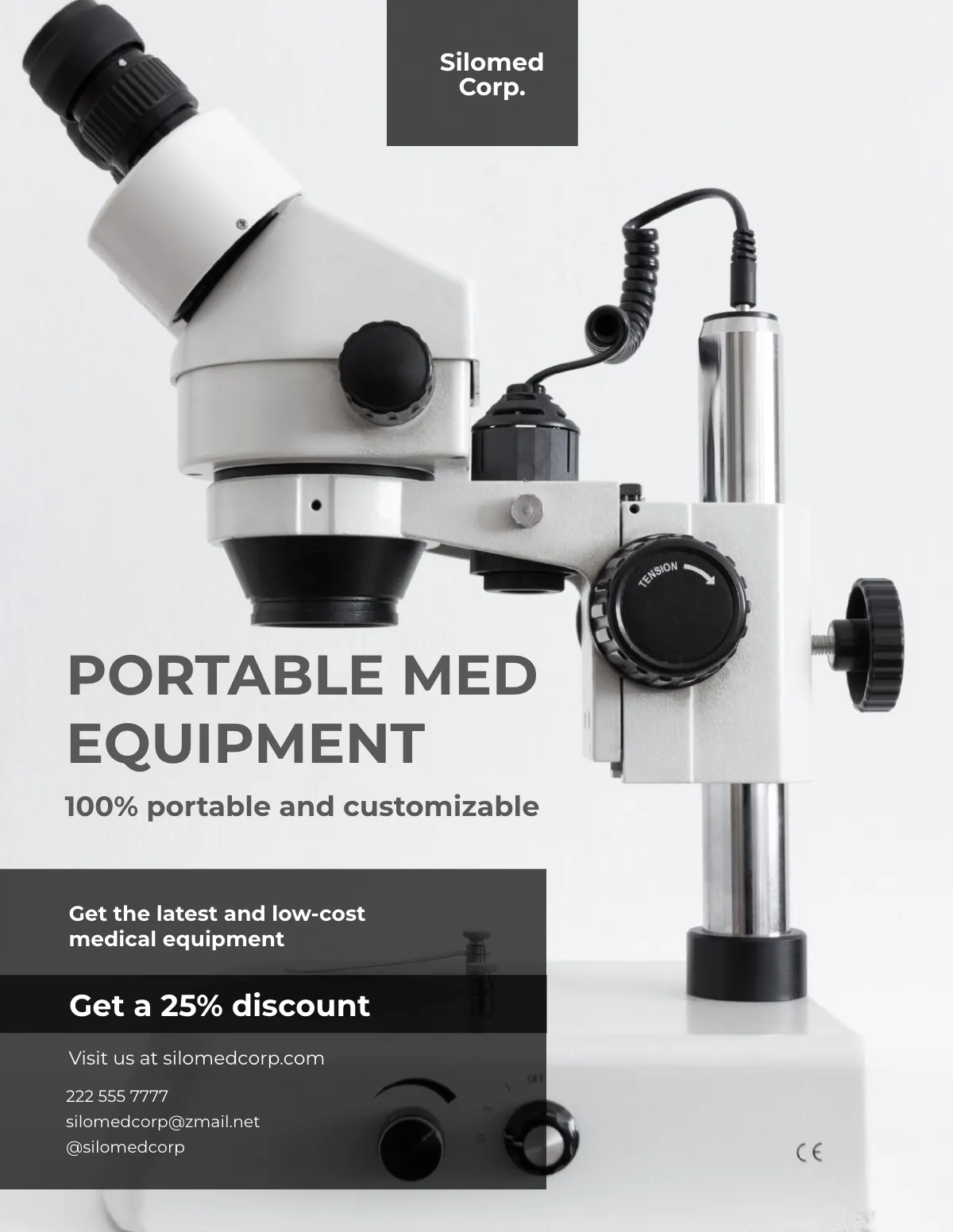 Free Medical Electronics Magazine Template to Edit Online