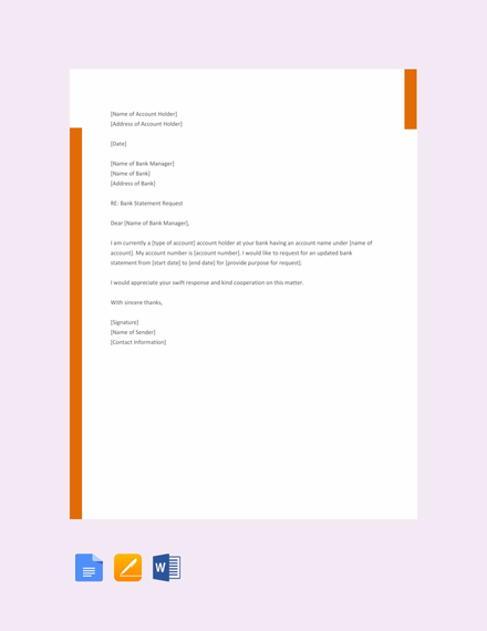 Letter Of Instruction To Bank Template Free PDF Google Docs Word 