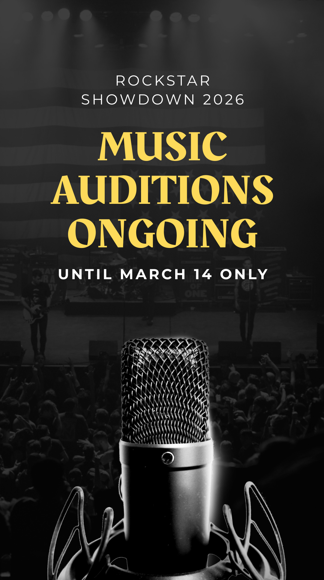 Music Audition Instagram Story