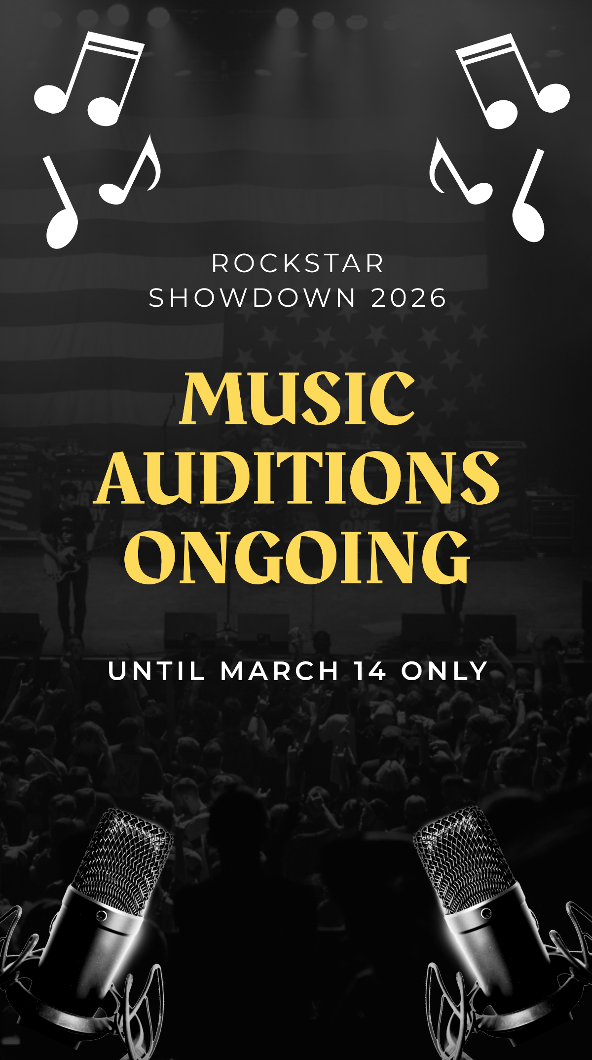 Music Audition Instagram Story Template