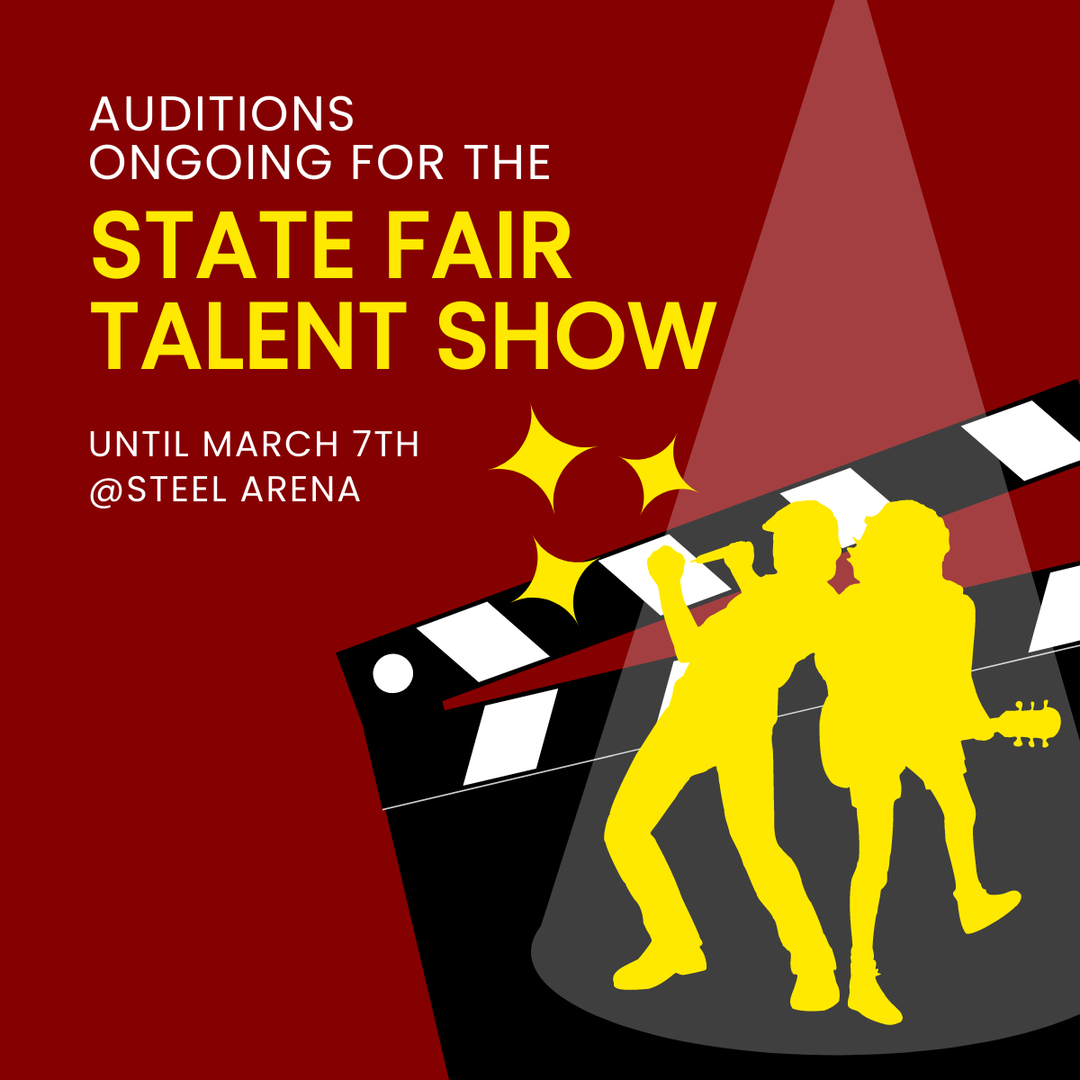Talent Show Audition Linkedin Post