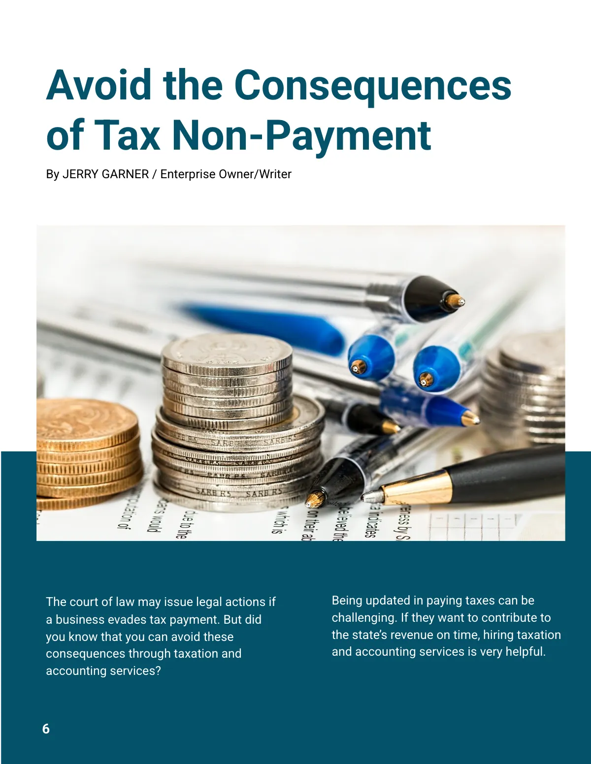 Free Clean & Elegant Magazine Template to Edit Online