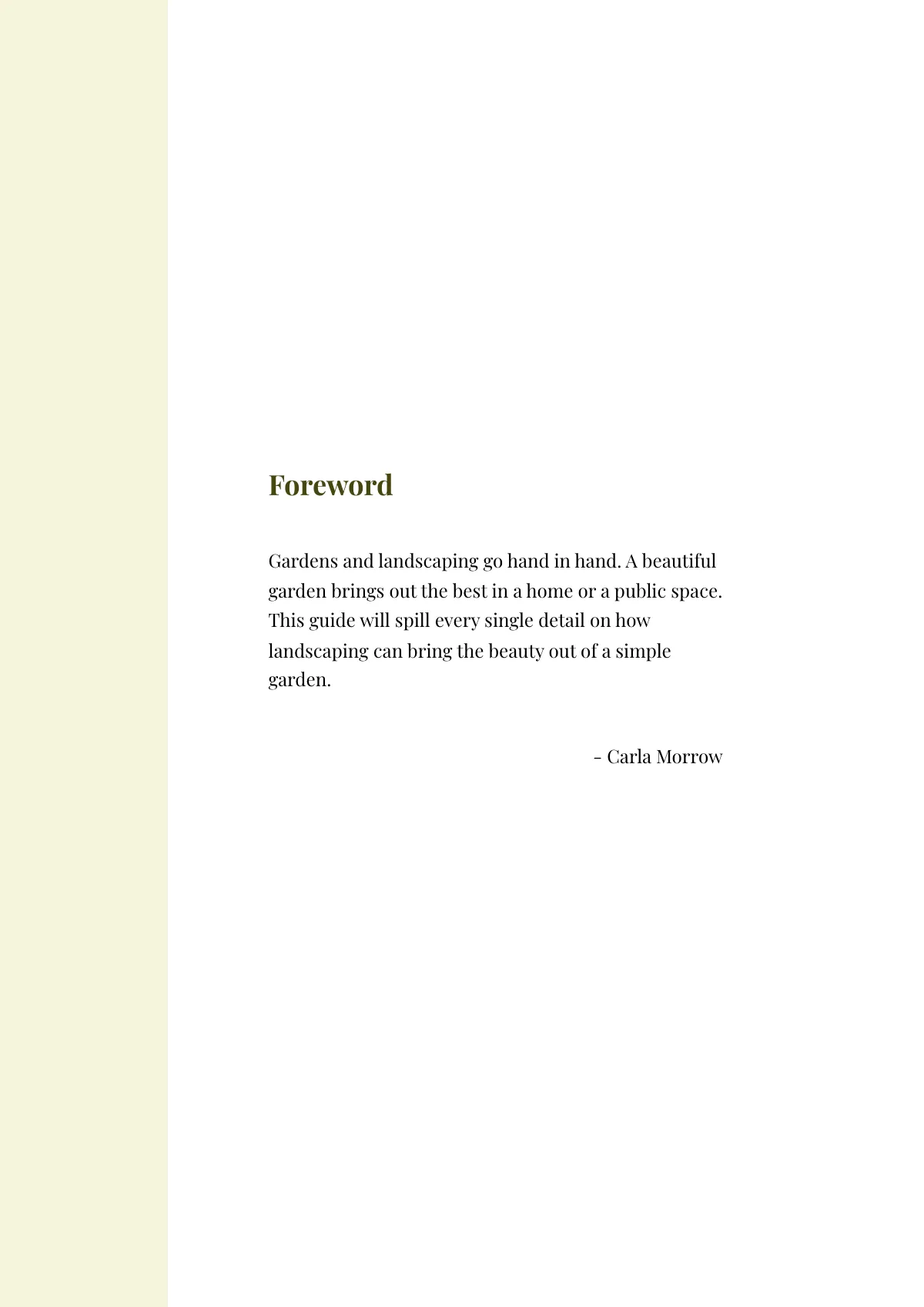 Free Landscaping Magnet Template to Edit Online