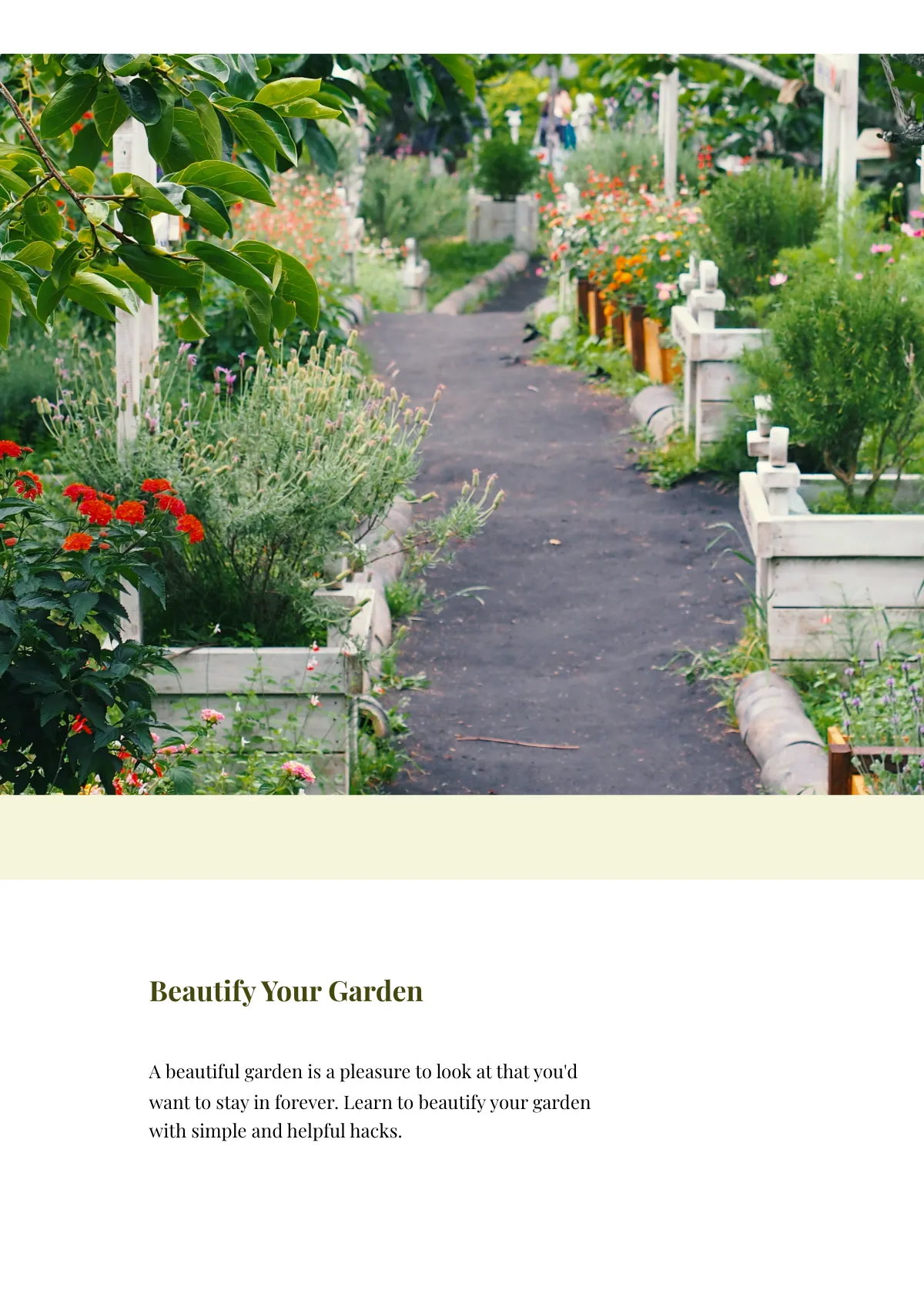 Free Landscaping Magnet Template to Edit Online