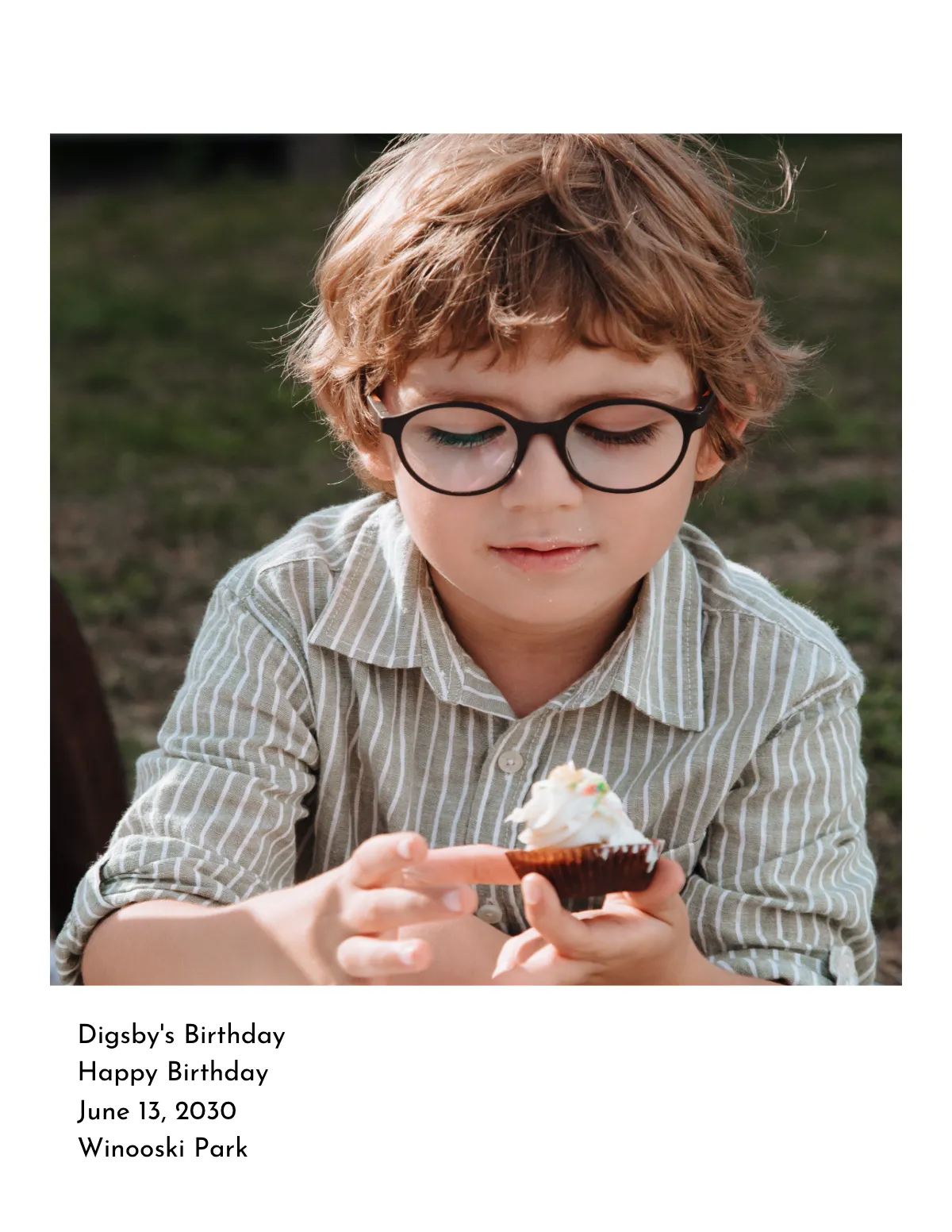 Free Children's Photo Book Template to Edit Online