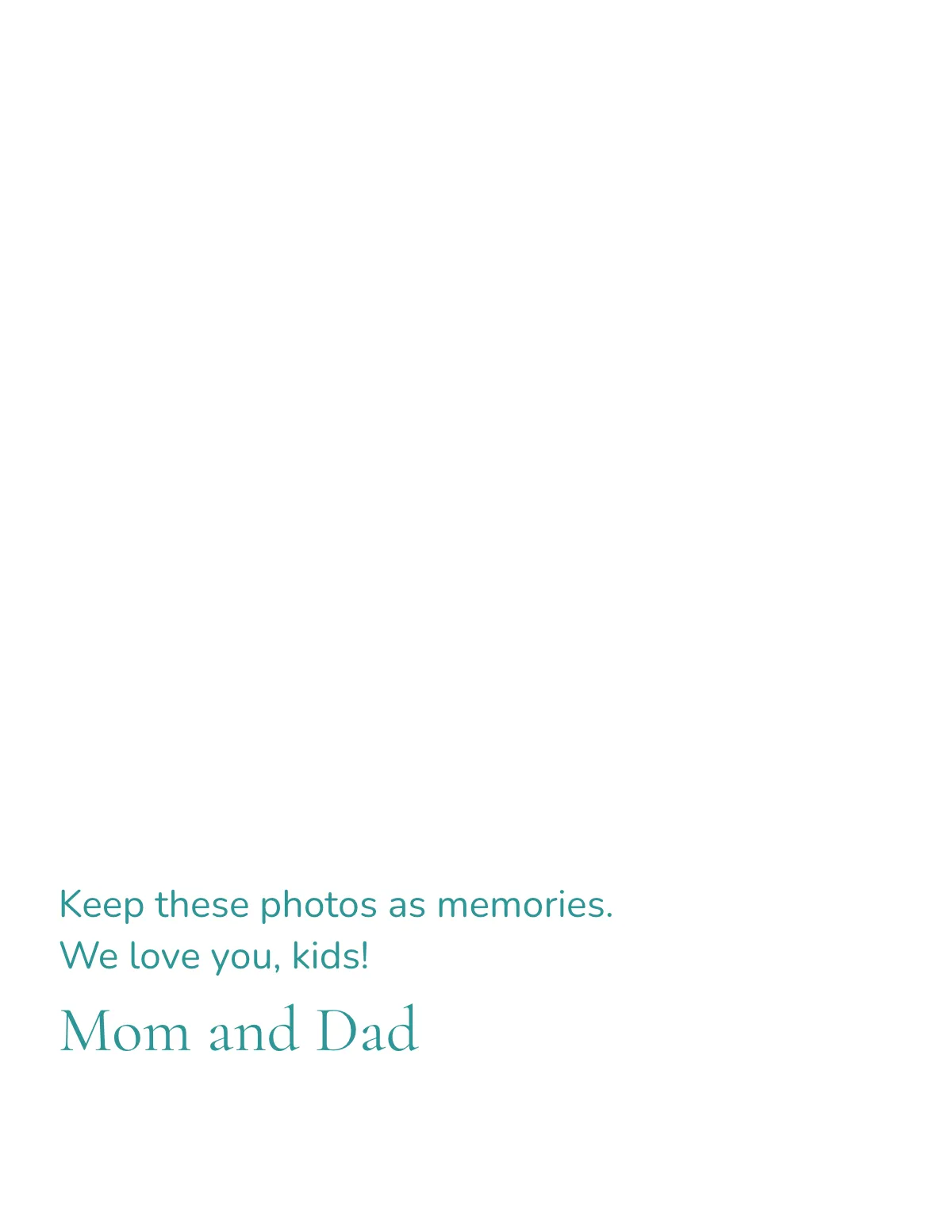 Free Children's Photo Book Template to Edit Online