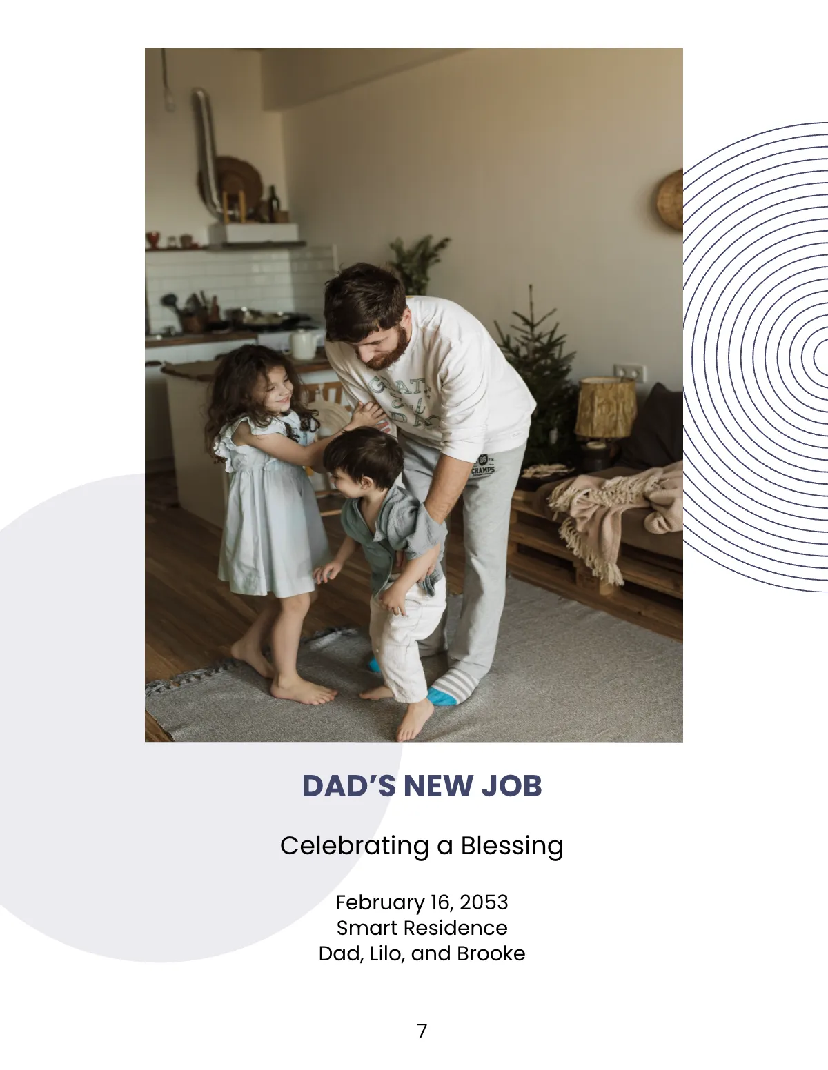 Free Simple Photo Book Template to Edit Online