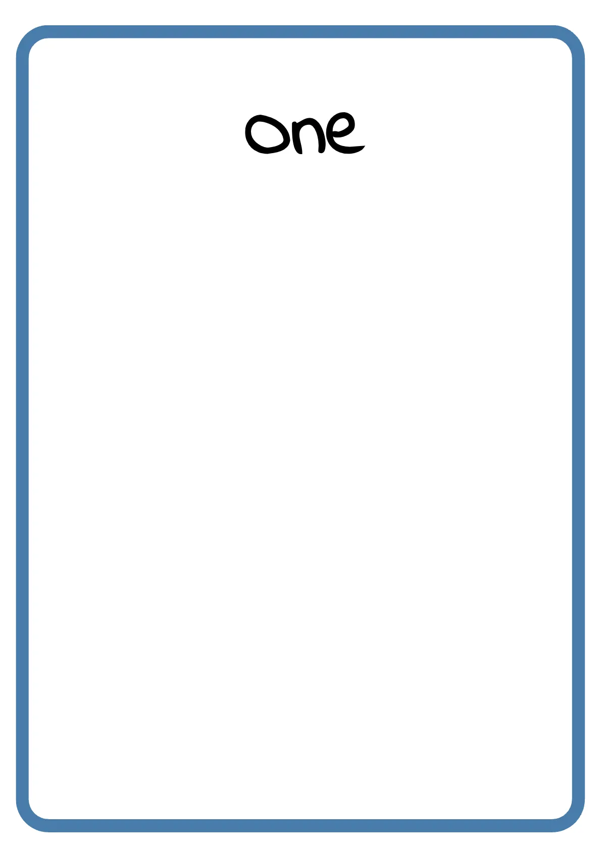 Free Preschool Flash Cards Template to Edit Online