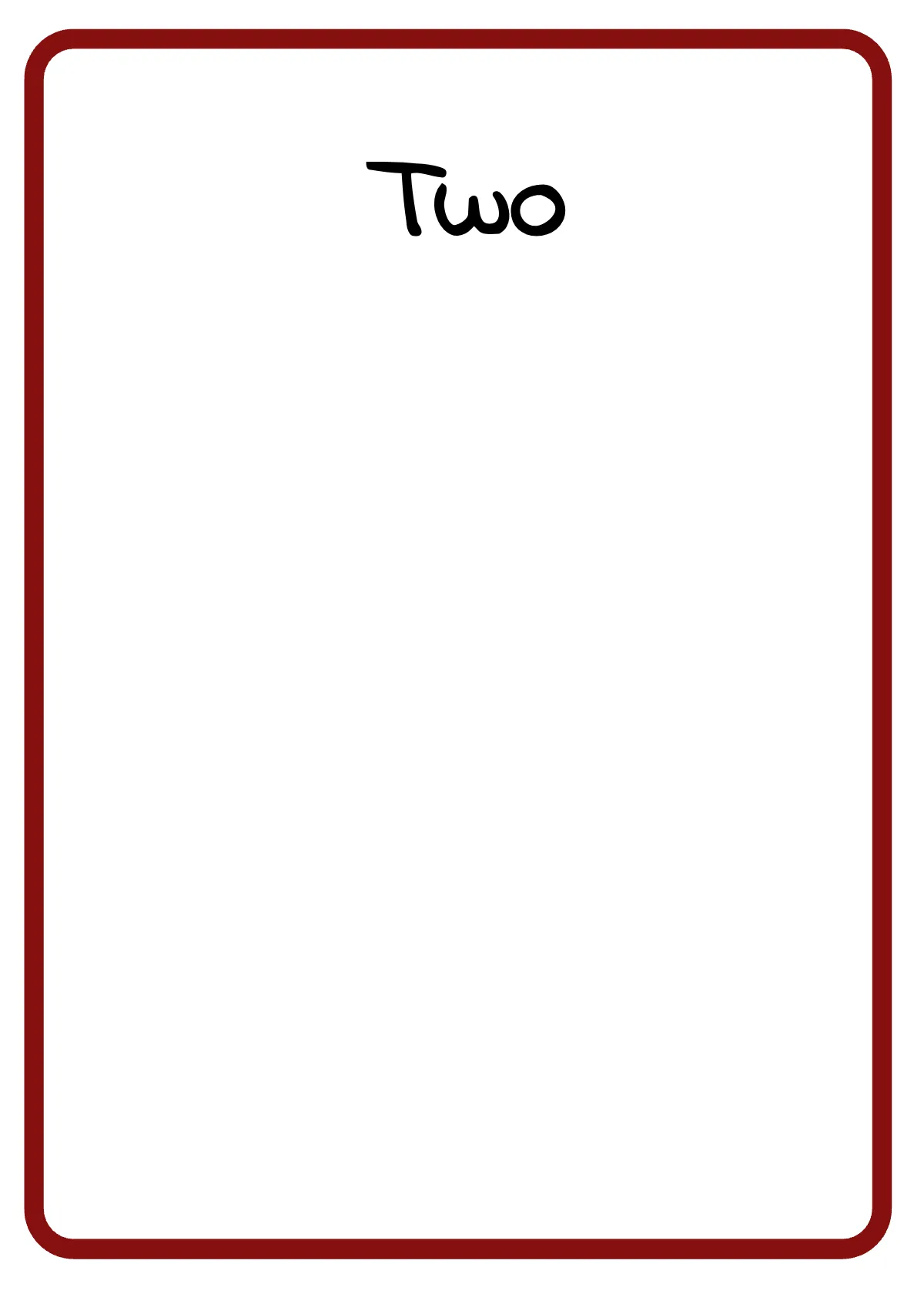 Free Preschool Flash Cards Template to Edit Online