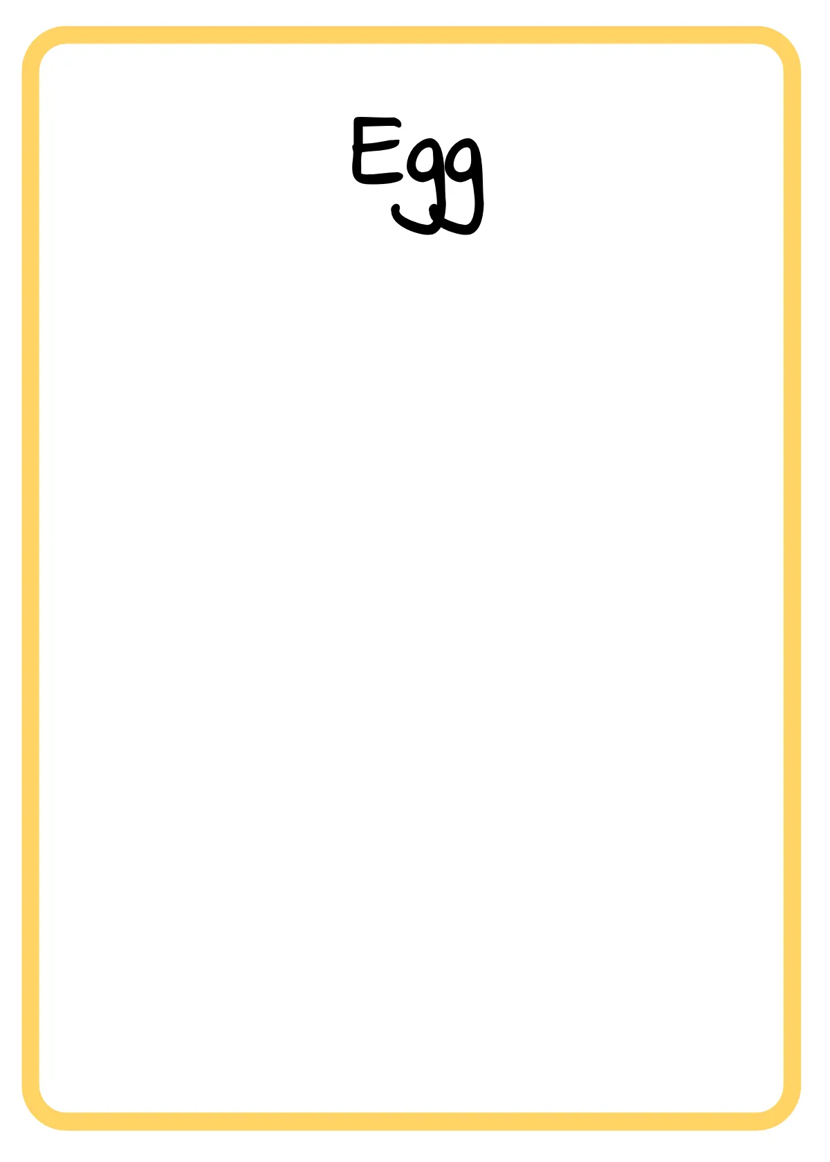 Free Preschool Flash Cards Template to Edit Online