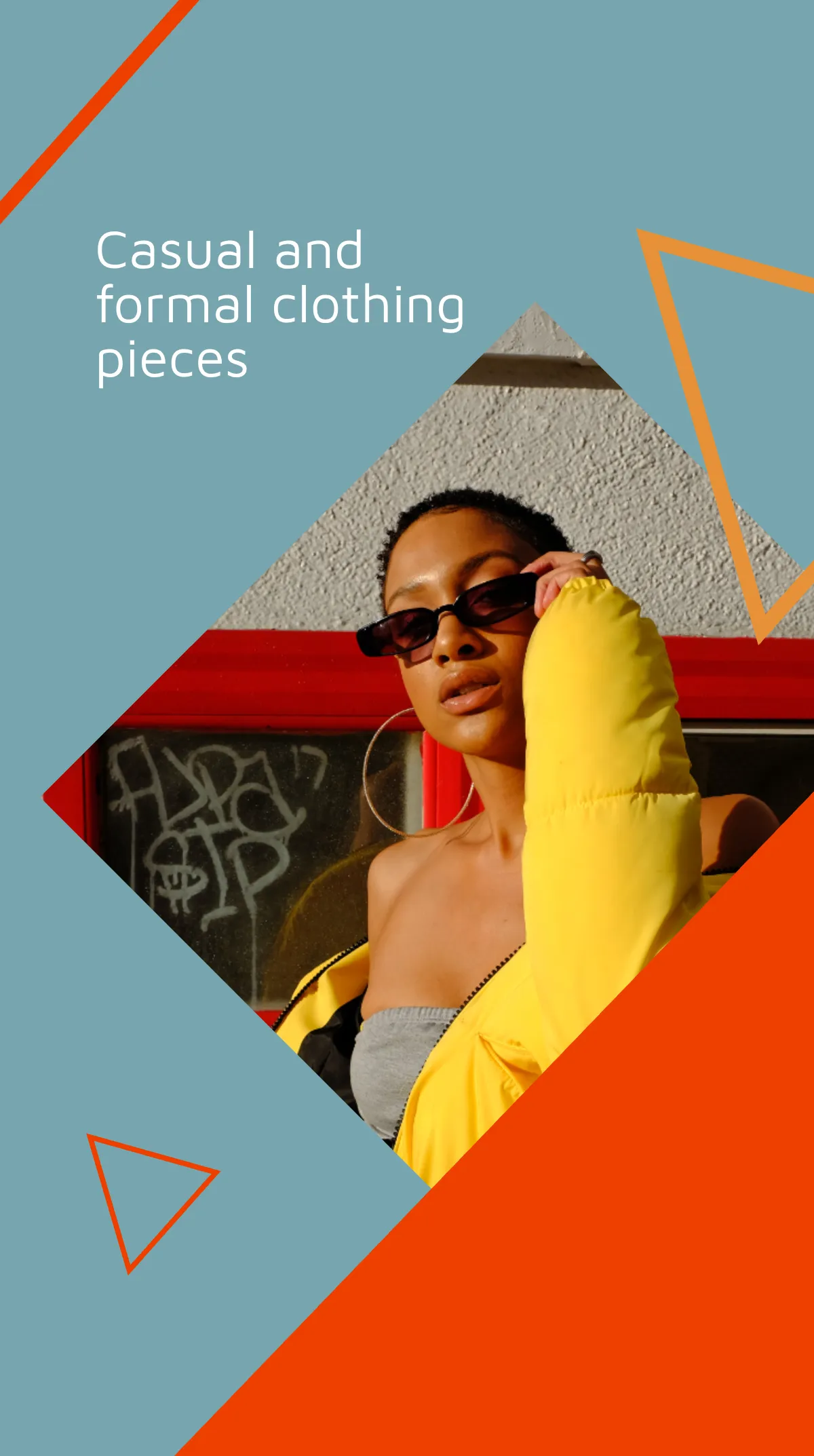 Free Clothing Store Instagram Story Template to Edit Online