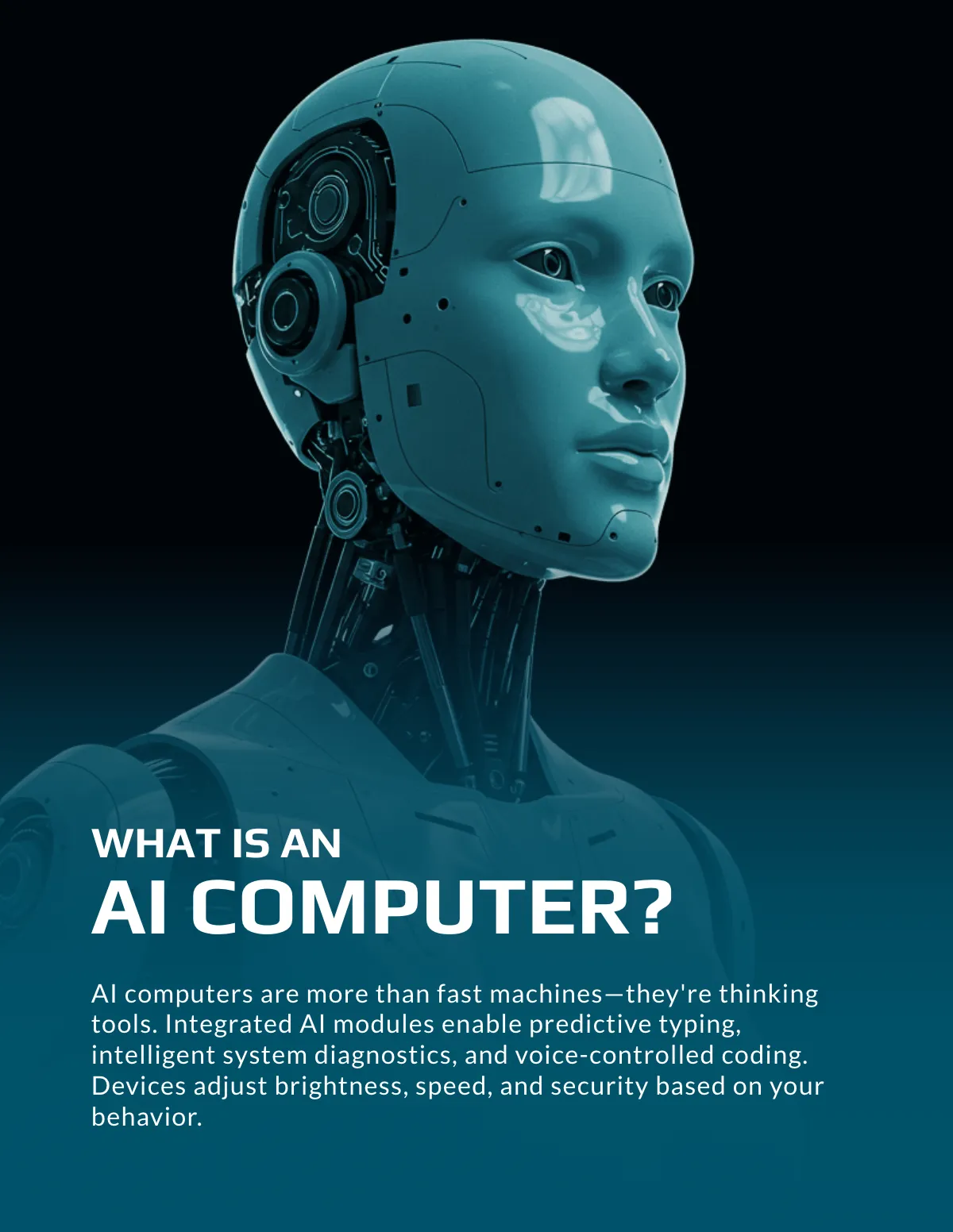 Free Computer Technology Magazine Template to Edit Online