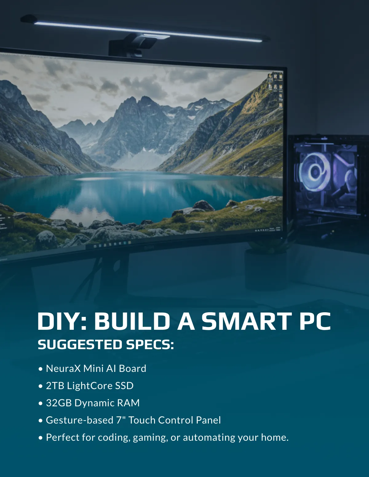 Free Computer Technology Magazine Template to Edit Online