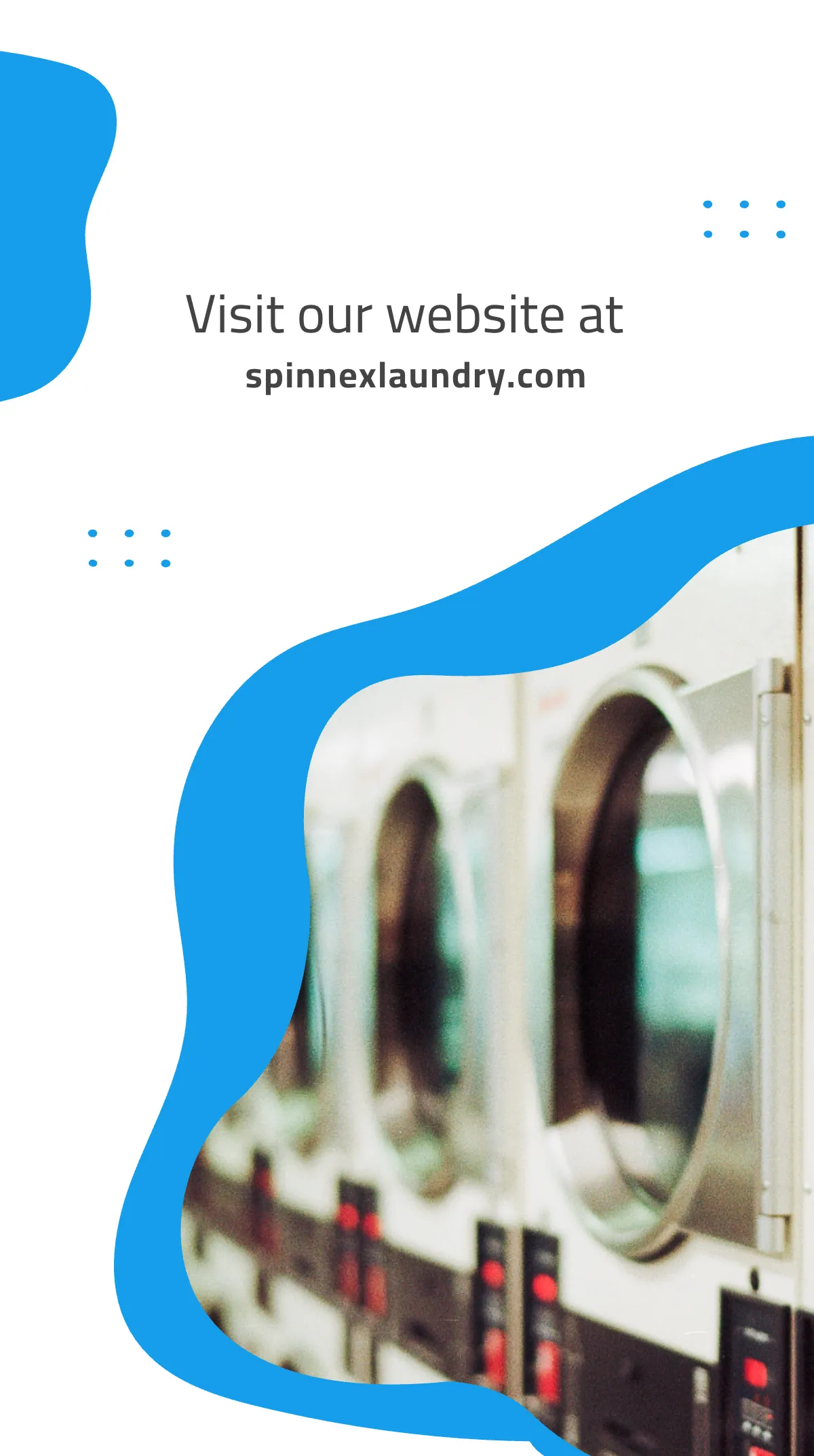Free Laundry Store Instagram Story Template to Edit Online