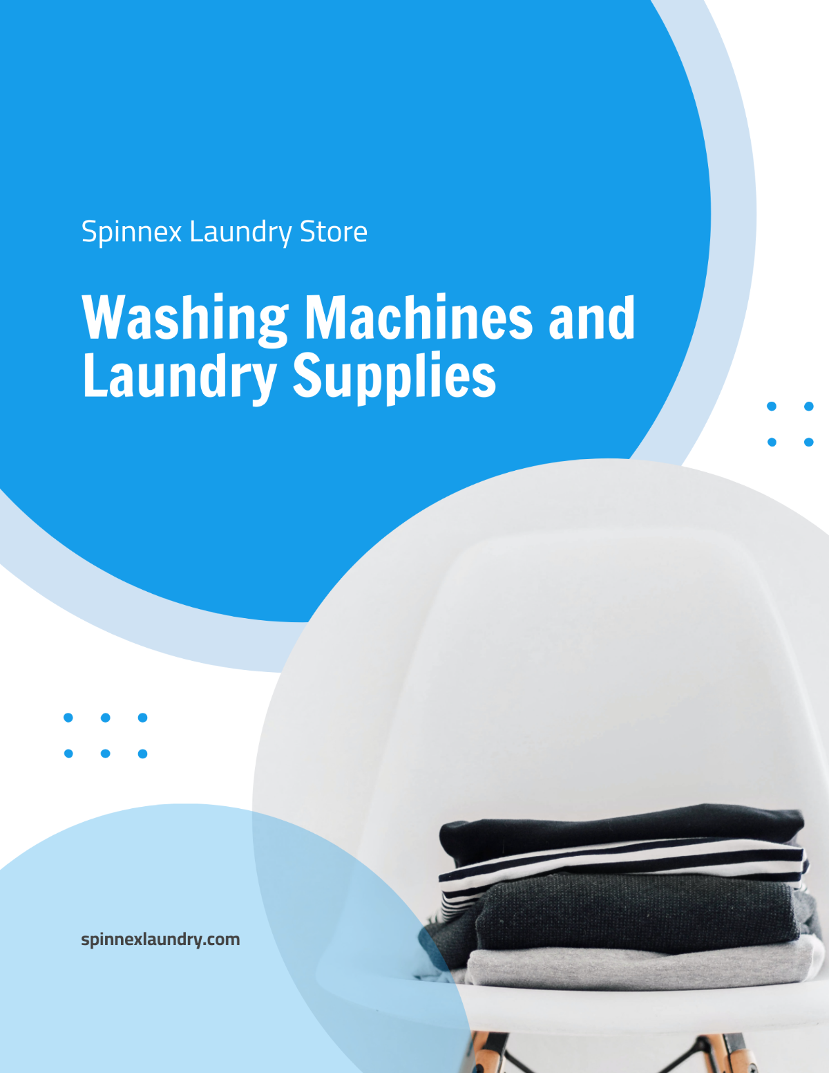 Laundry Store Flyer