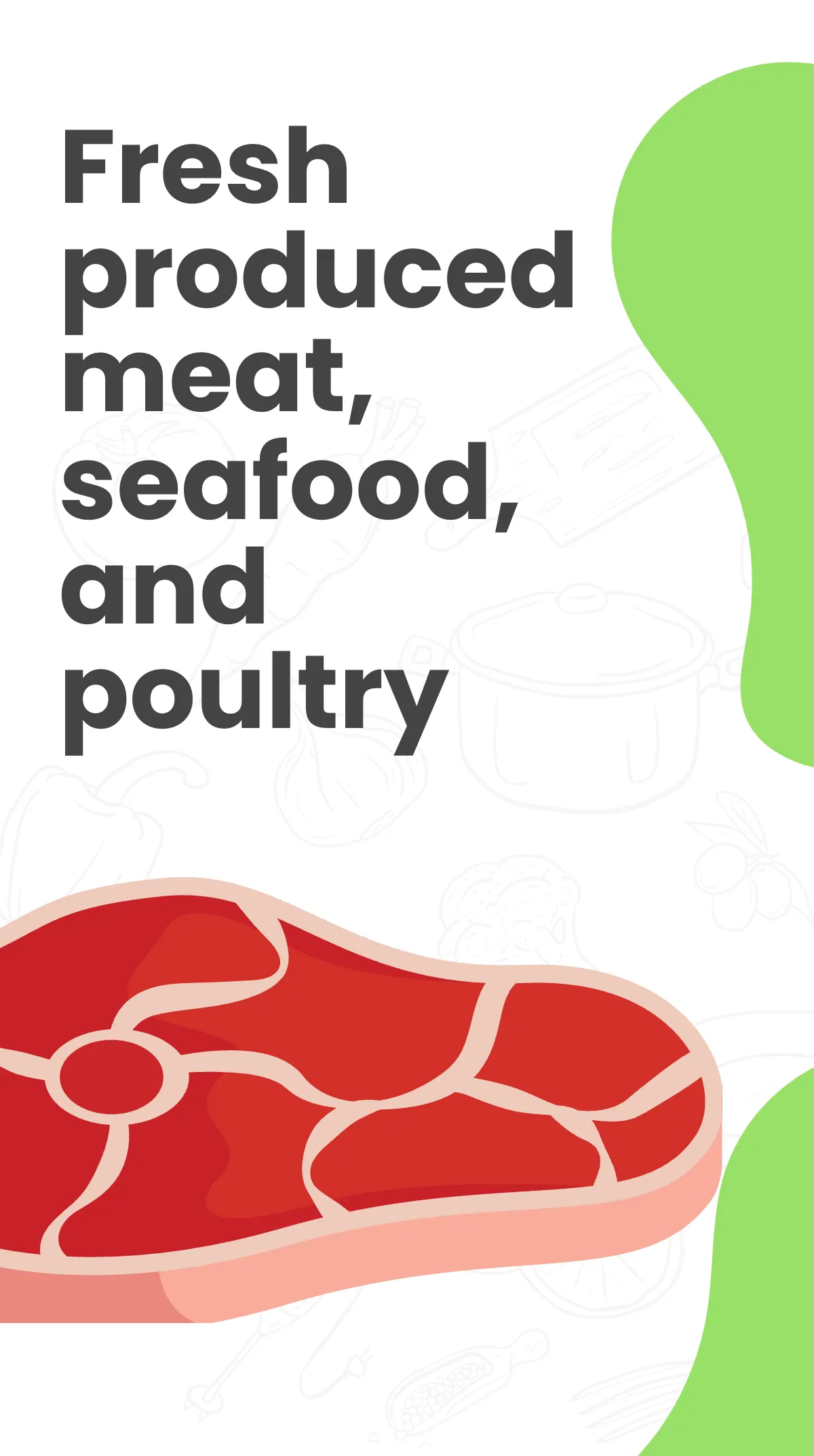 Free Grocery Store Instagram Story Template to Edit Online