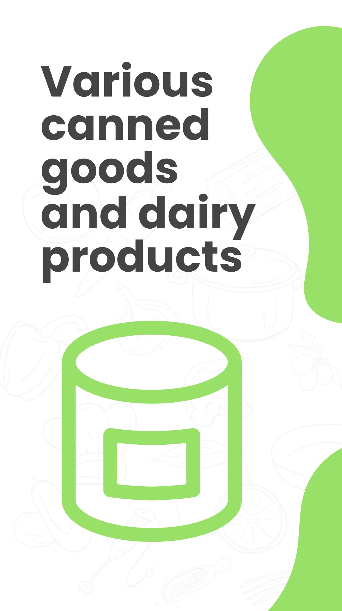 Free Grocery Store Instagram Story Template to Edit Online