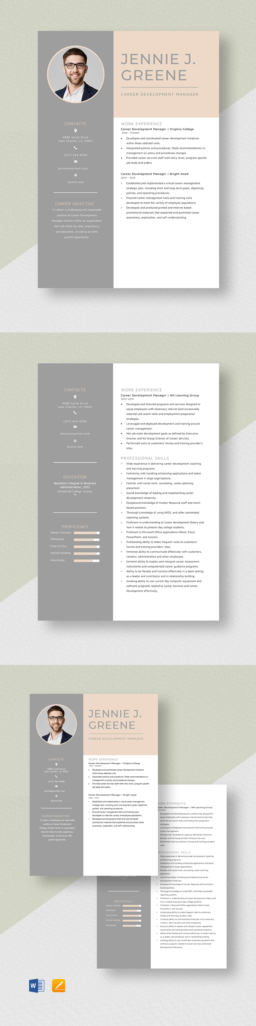 career-development-specialist-resume-template-word-apple-pages