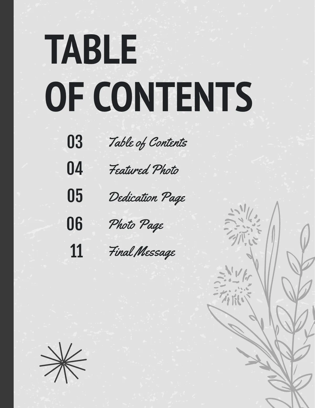 Free Black And White Travel Photo Book Template to Edit Online